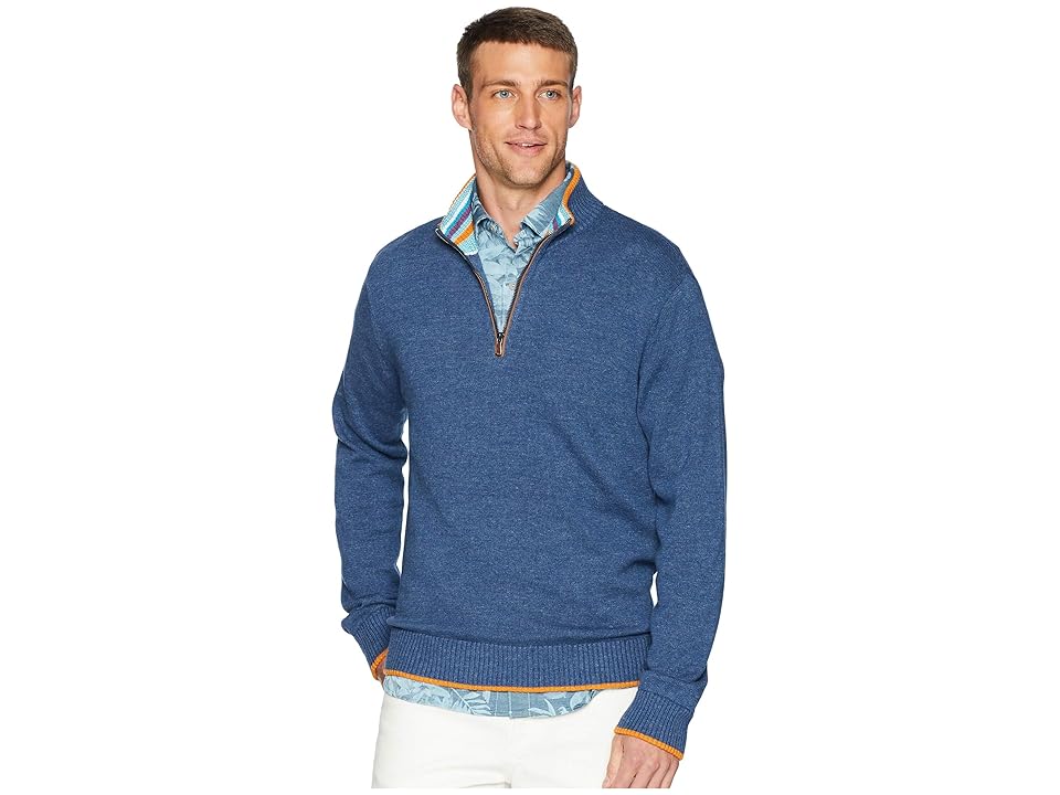 

Robert Graham Cavalry Sweater (Heather Denim) Men's Sweater