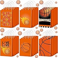 Vista 14 de Outus 24 piezas de bolsas de recuerdos de fiesta espacial, bolsas de regalo de galaxia, bolsas de papel para dulces de astronautas, bolsas