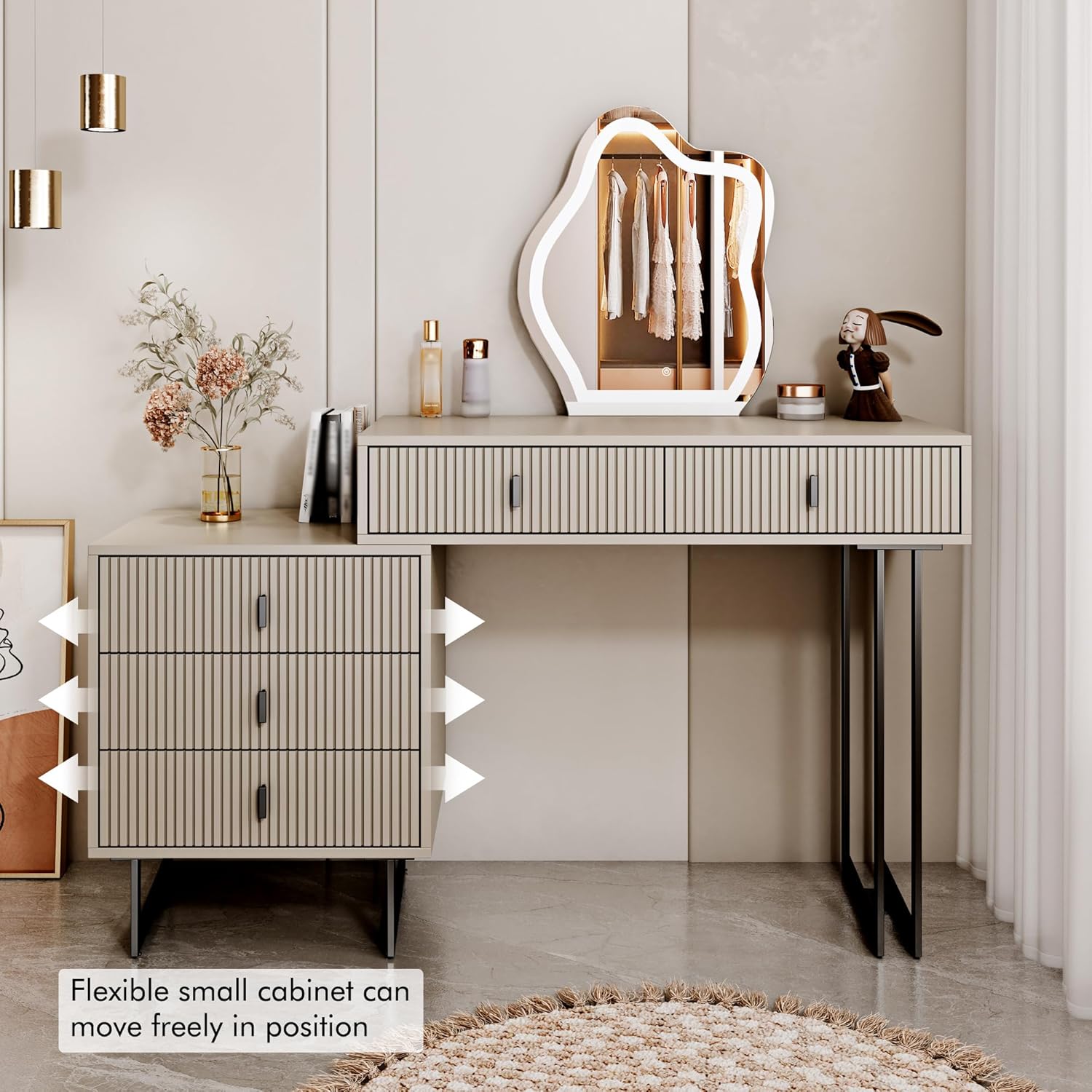 Best Efficiency 5 Drawer With Malm Dressing Table