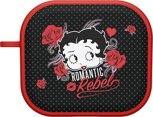 Vista 4 de AFFINITY BANDS Betty Boop Romantic Rebel HDX - Funda compatible con Apple AirPods Gen 3 (Romantic Rebel)