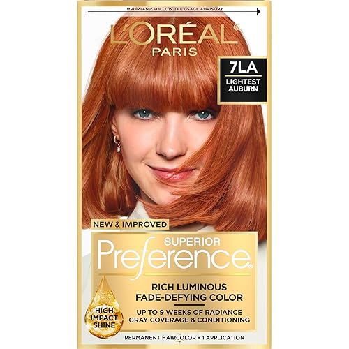 L'Oreal Paris Superior Preference Luminous Fade-Defying Permanent Hair Color, Hair