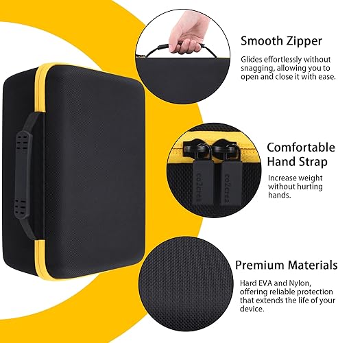 Vista 4 de co2CREA Estuche de viaje duro de repuesto para afilador de cuchillos y herramientas Ken Onion Edition MK.2 / MK.1 / Work Sharp Original Mk2