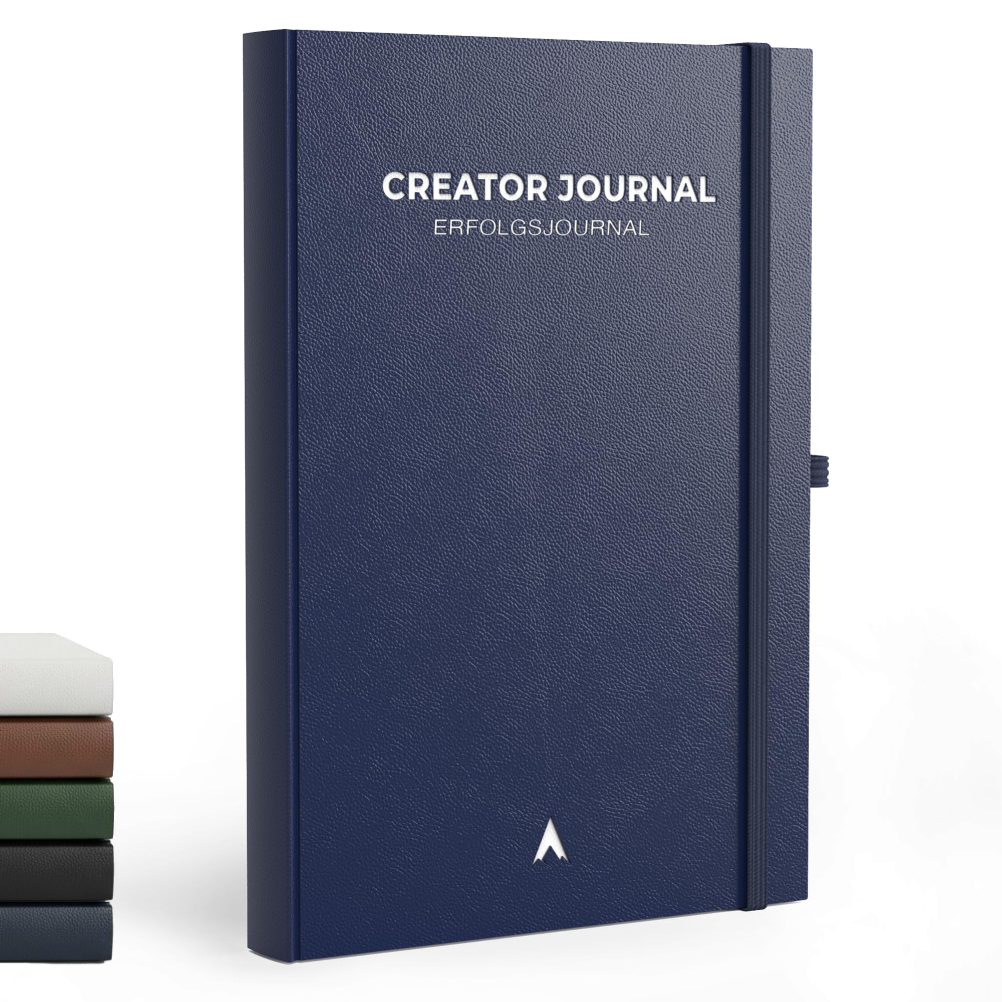 CREATOR JOURNAL Erfolgsjournal [ORIGINAL] - Journal Buch für Fokus, Struktur & Motivation (inkl. Videokurs) - Tagebuch für Erwachsene, Planer, Tagesplaner (Blau)