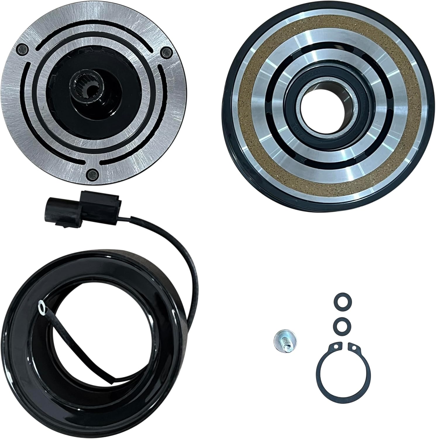 RYC New A/C Compressor Clutch EH119-01-CL (Fits Kia Sedona 3.5L 2002, 2003, 2004, 2005, 2006)