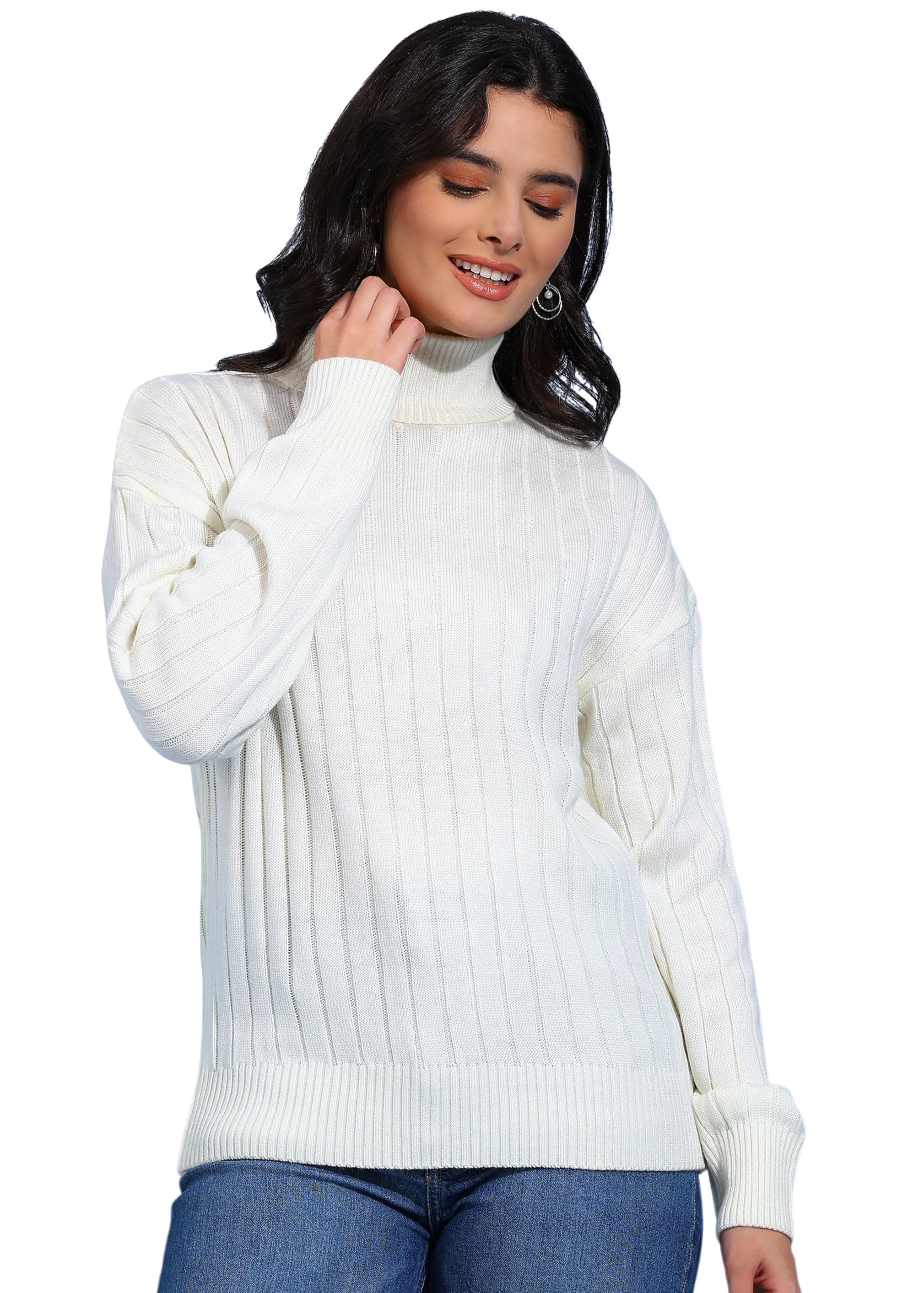 ewools Women Winter Wear Sweater (DSL5)-picture-26