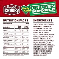 Vista 2 de Campbell's Chunky Healthy Request Chicken Noodle Soup, 16.1 oz Can (8 Pack)