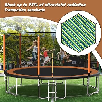 Trampoline Spring Cover Waterproof Round Trampoline Tent Cover