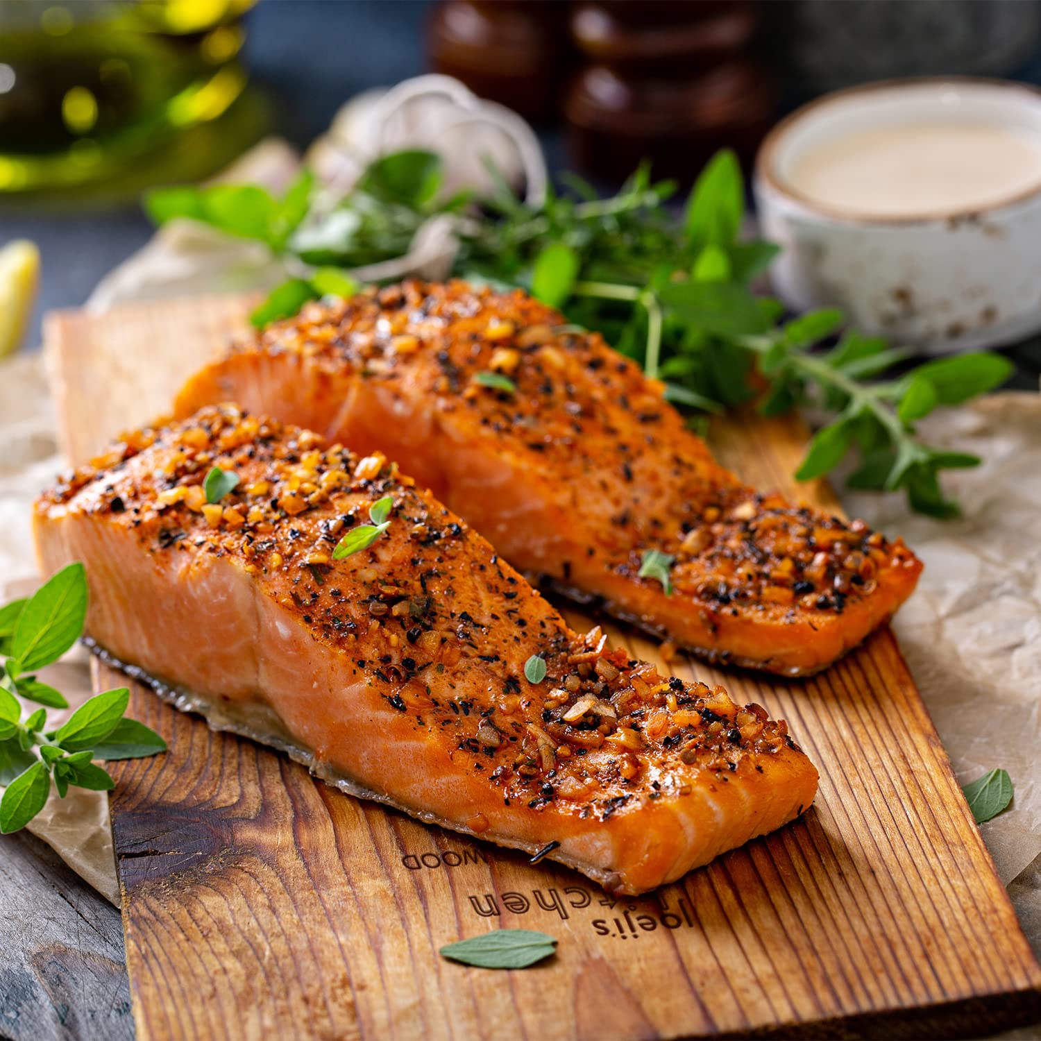 Joejis 6 Planches à Fumer pour Fumoir Viande et Poisson XXL - 30 x 15 x 1 cm - Planches Grillade pour Barbecues et Fumoirs - Planches BBQ en Cèdre Bois et fumoir - Bois de Fumage - 100% Naturel