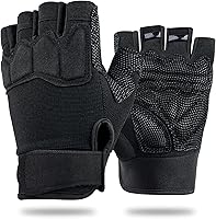 FIORETTO Fingerless Gloves for Airsoft Shooting, Hunting, Hiking, Cycling, Motorcycle - Half Finger Protective M210603