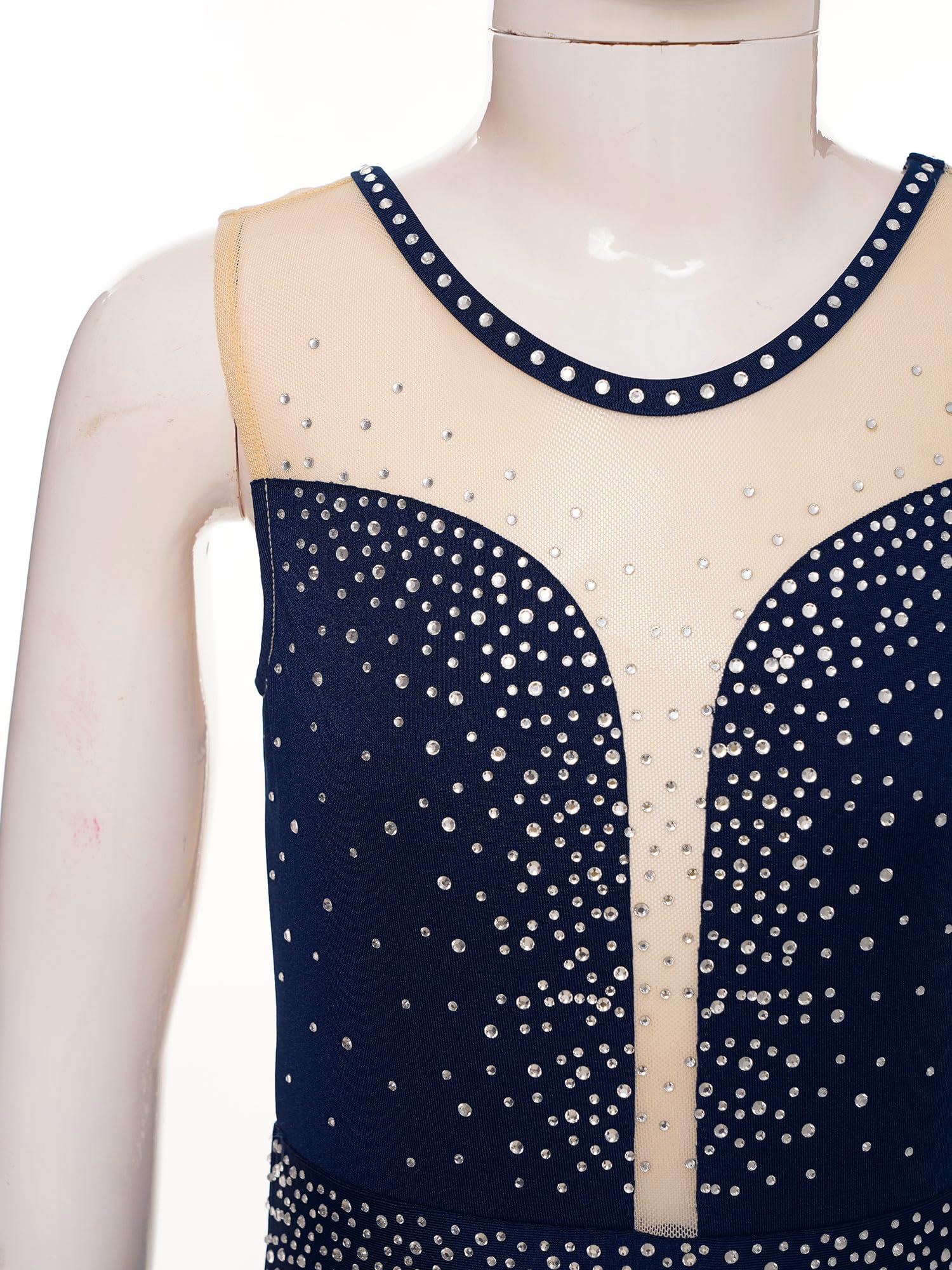 Bambina Body Ginnastica Classico Body Bambina Danza Ritmica Latino Contemporaneo Competizione Abito Danza Spettacolo Anni