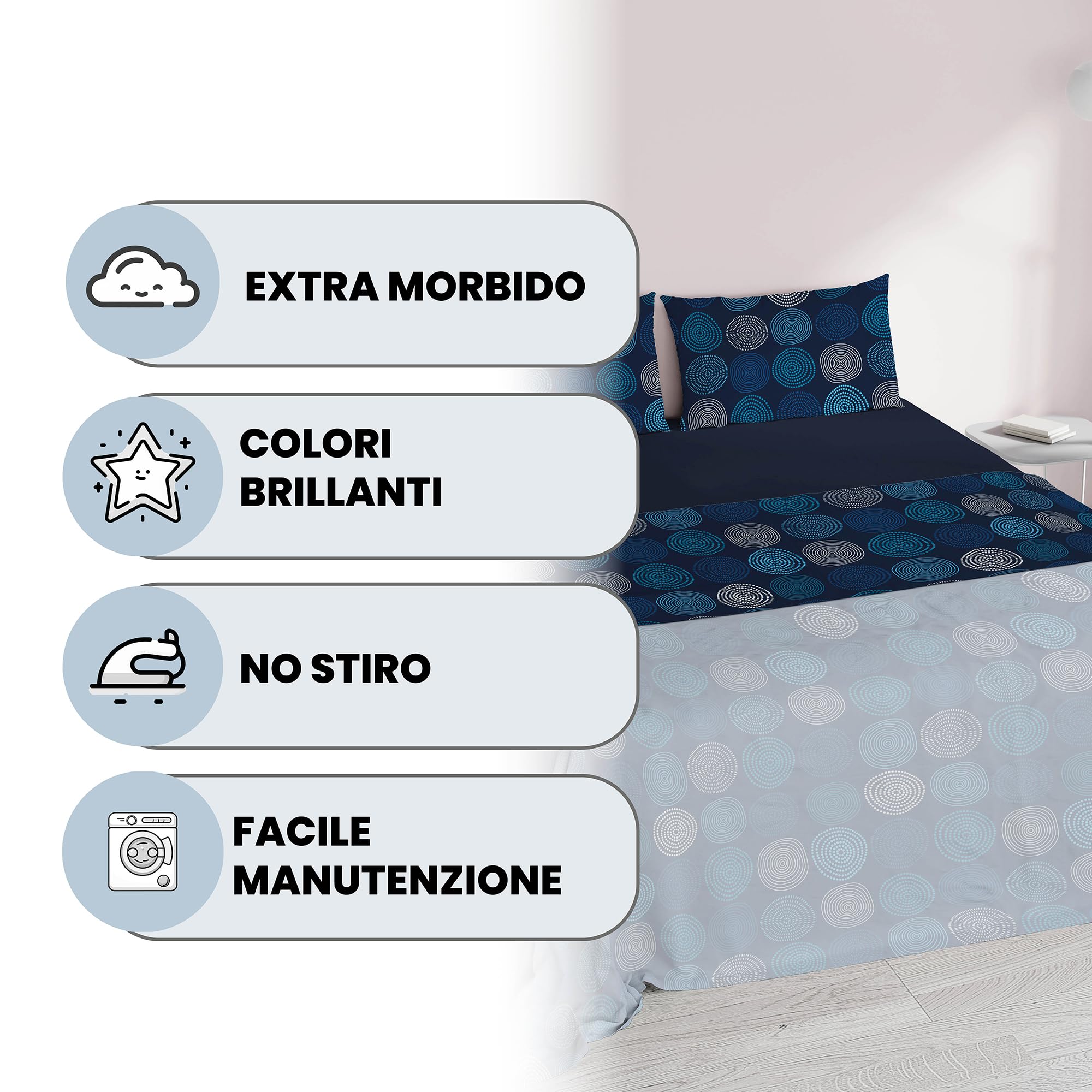 MB HOME ITALY Fantasy" zestaw pościeli, opnotyczne, podwójne