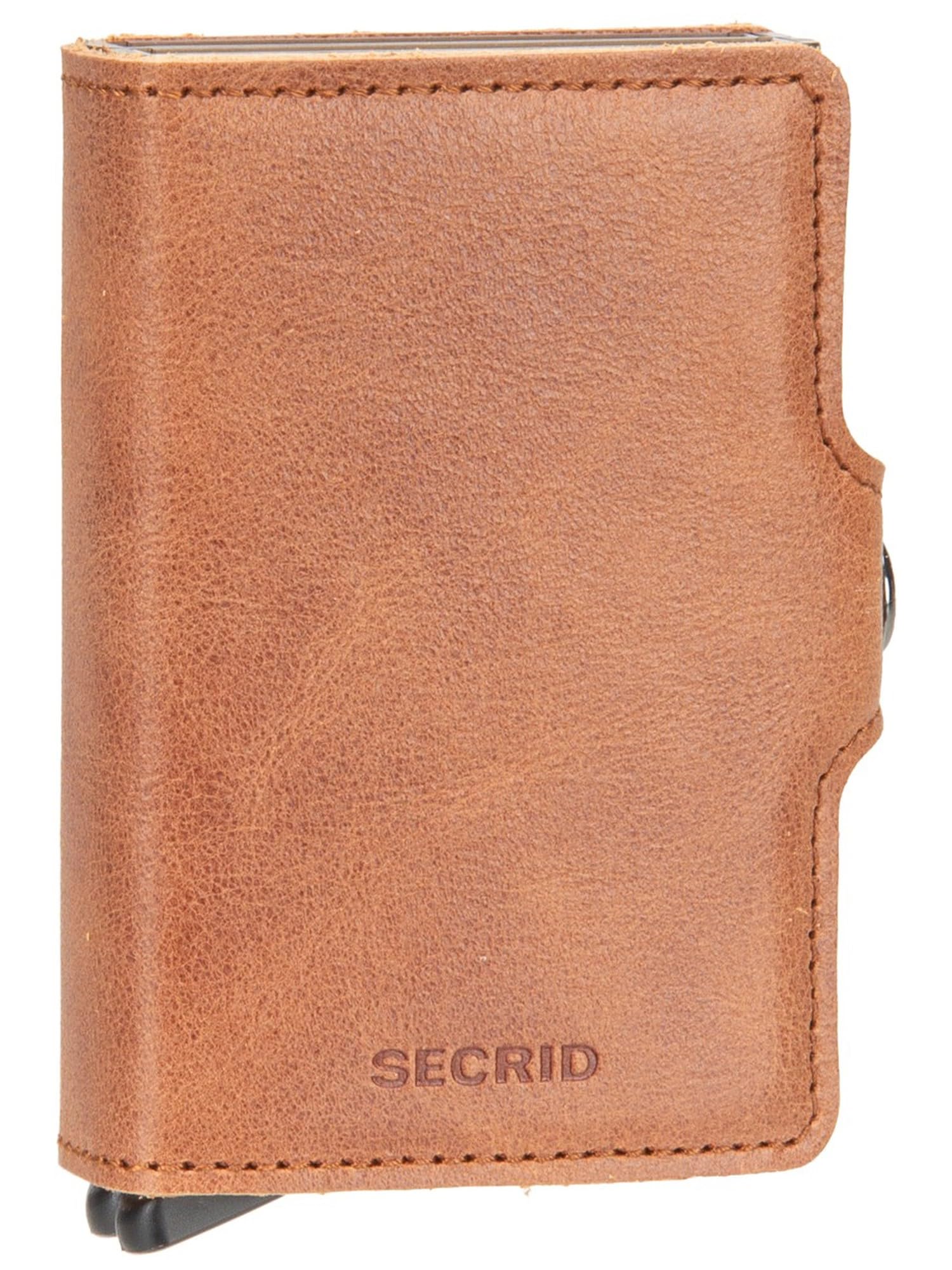 Secrid E' Un Portafoglio Compatto Con Due Cardprotector Che Raddoppiano La Capacità. Dotato Di Una Chiusura Robusta E Di Un Rivestimento Esterno Resistente In Pelle. Capacità: 8 Carte In Rilevo O 12-image
