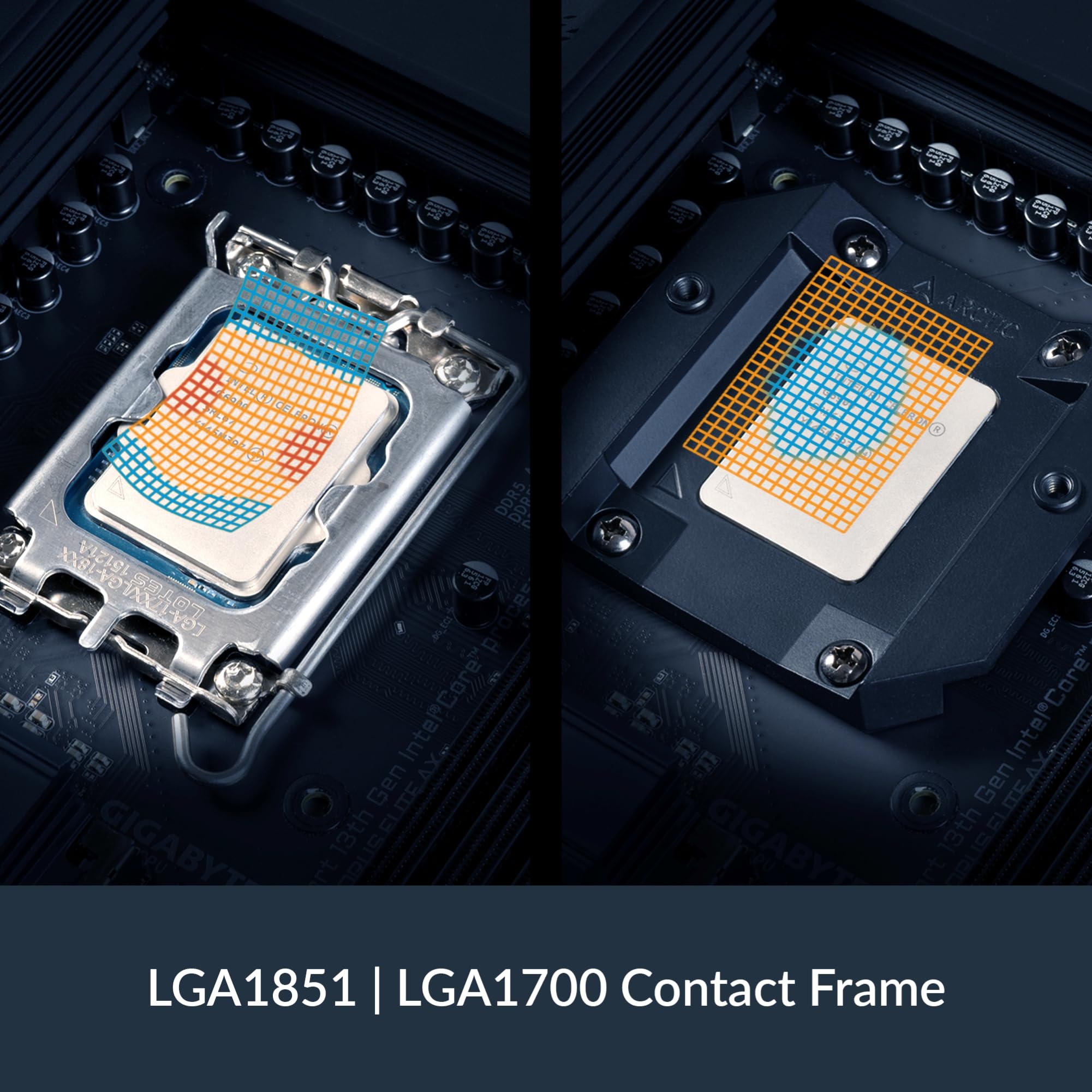 ARCTIC Liquid Freezer III Pro 360 A-RGB - Wasserkühlung PC, AIO CPU Wasserkühler, 3x120 mm, 38 mm Radiator, PWM-Pumpe, VRM-Lüfter, AMD AM5/AM4, Intel LGA1851/1700 Contact Frame - Weiß - 5