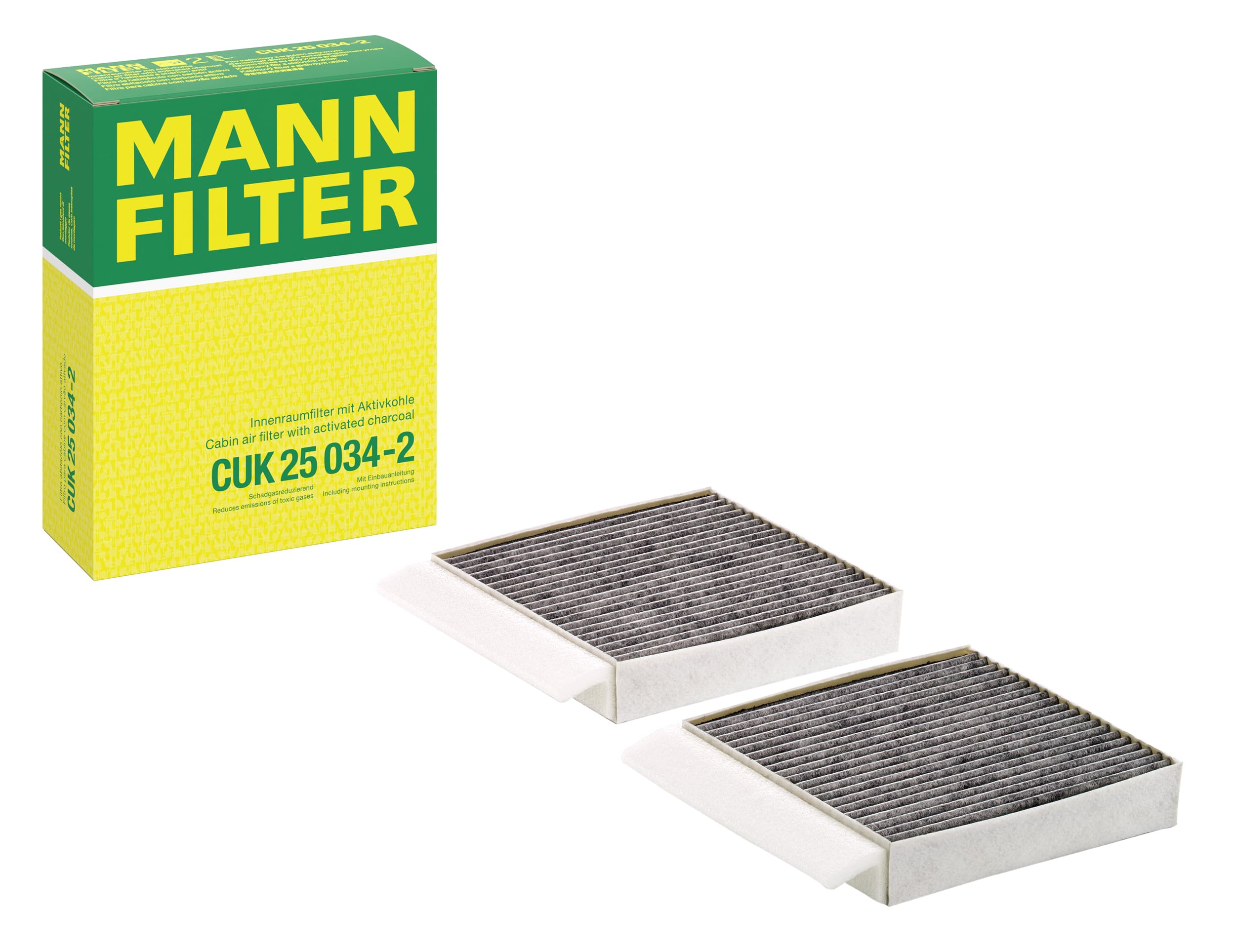 MANN-FILTER Filtr kabinowy CUK 25 034-2
