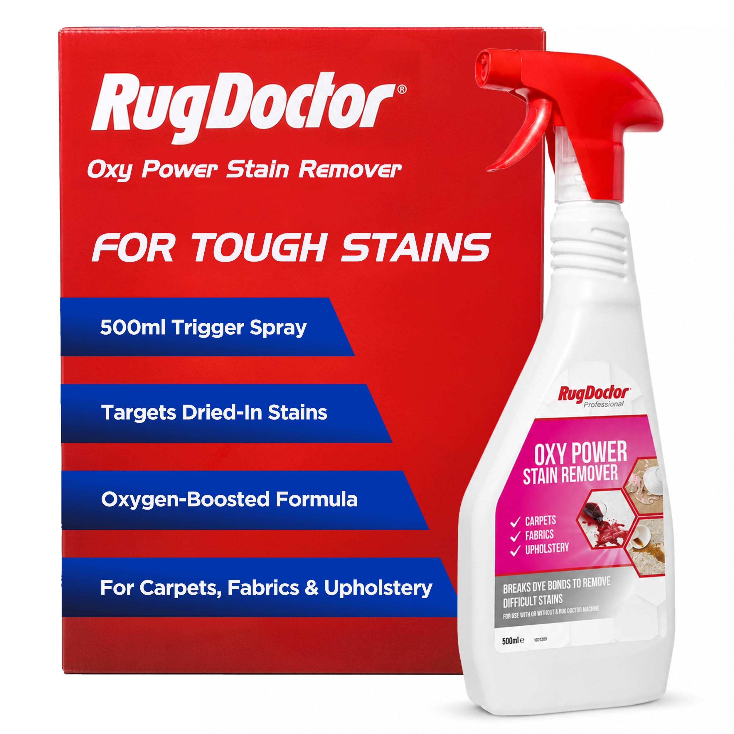 B&Q -  Oxy Power Unscented Carpet Stain Remover500Ml