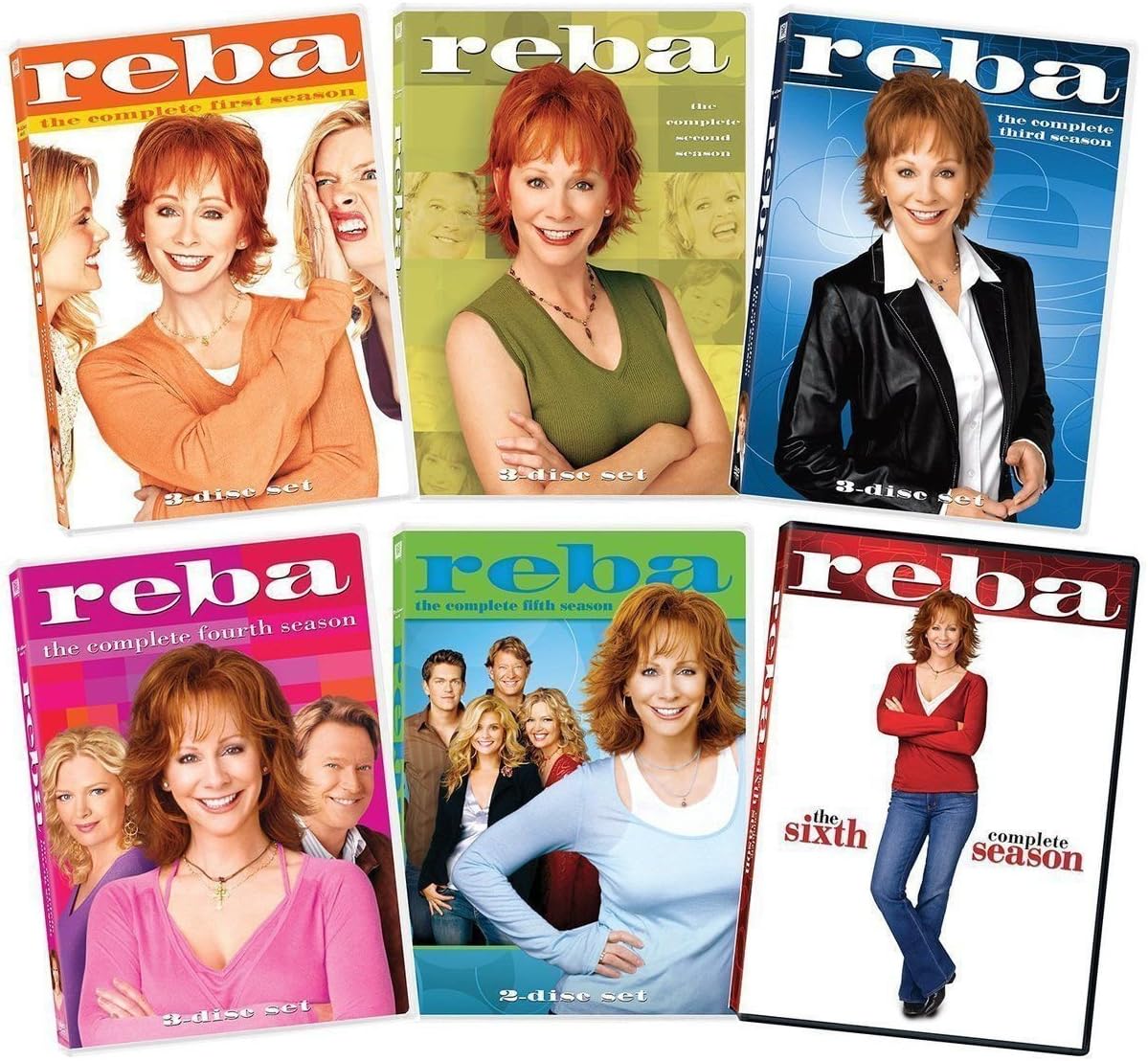 Reba: The Complete Series, Seasons 1, 2, 3, 4 , 5 & 6