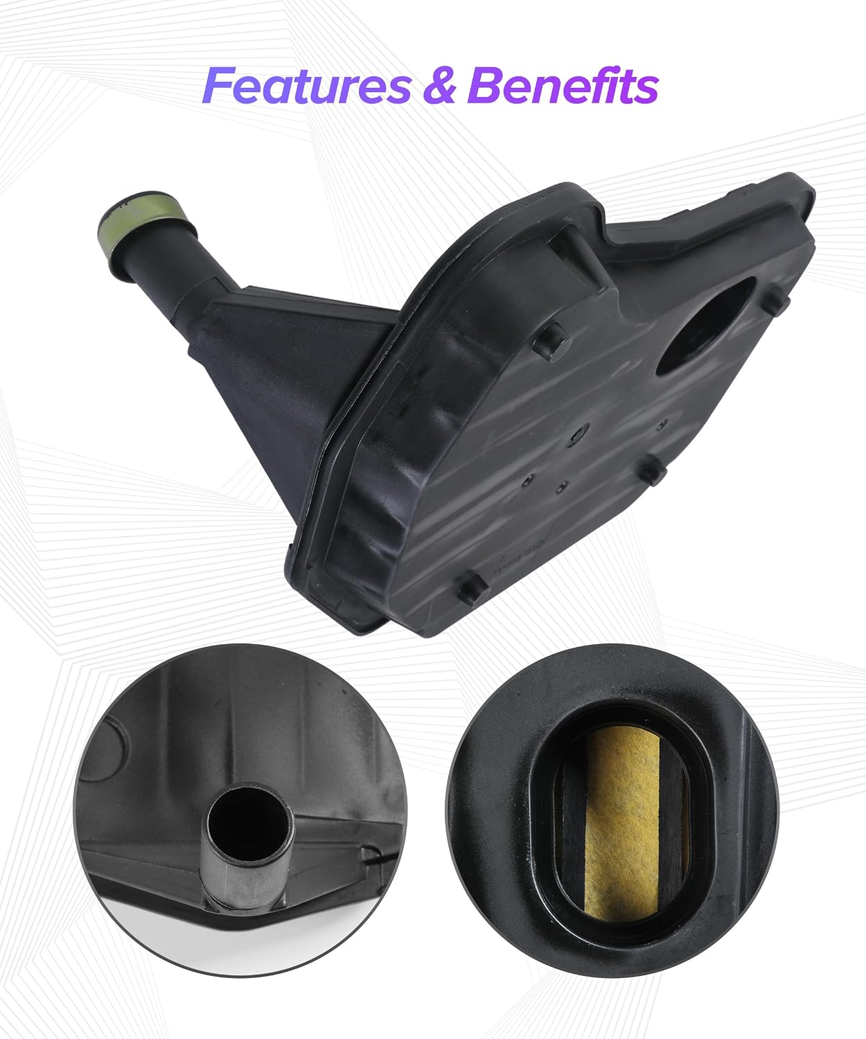 Transmission Filter,Car Accessories,Premium Quality Automotive Transmission Filter and Gasket Kit,Automotive Replacement Transmissions Parts,Replaces OEM Part Number 24208576 image 5