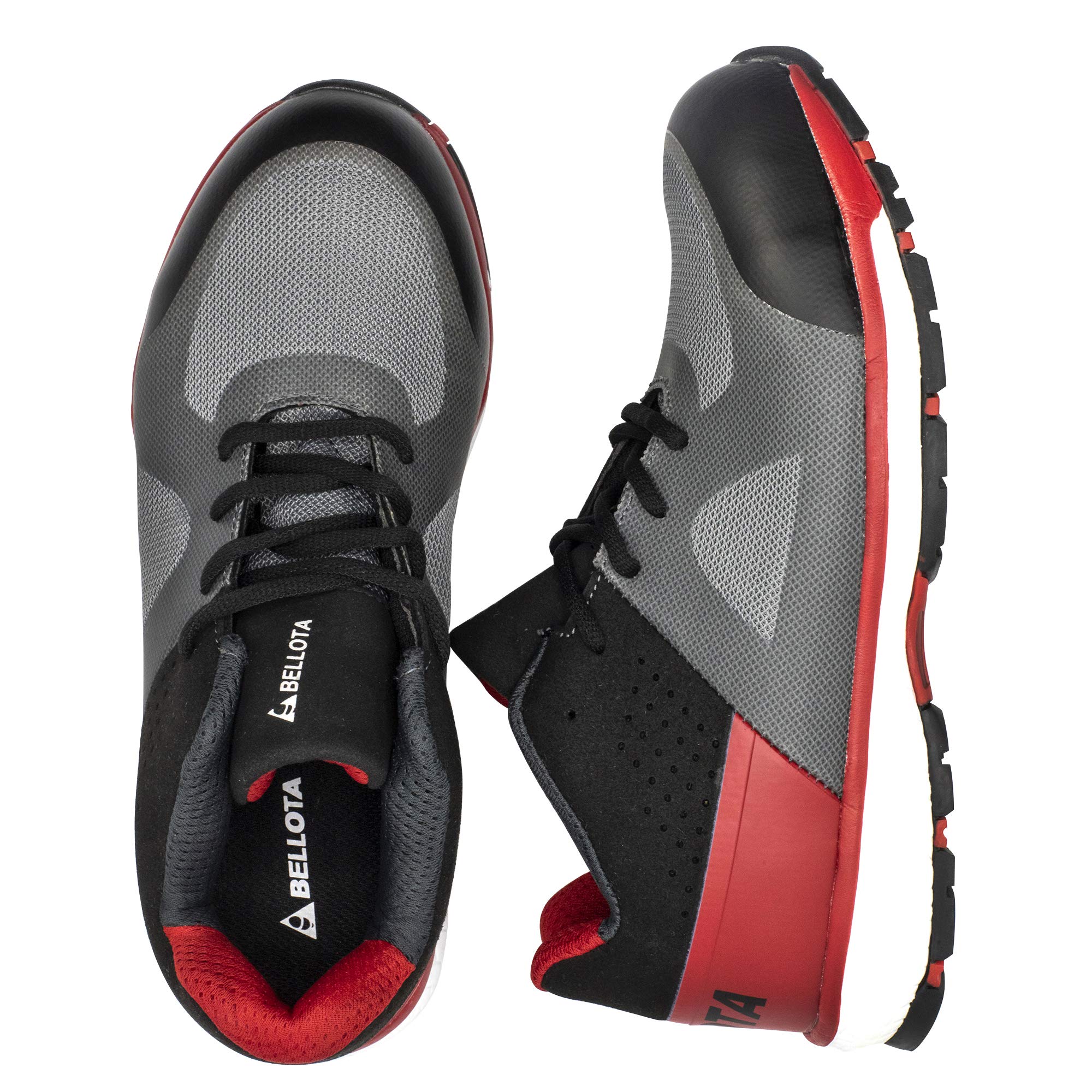 Bellota 72224NB42S1P Zapato de seguridad, Gris, Rojo, 42 eu