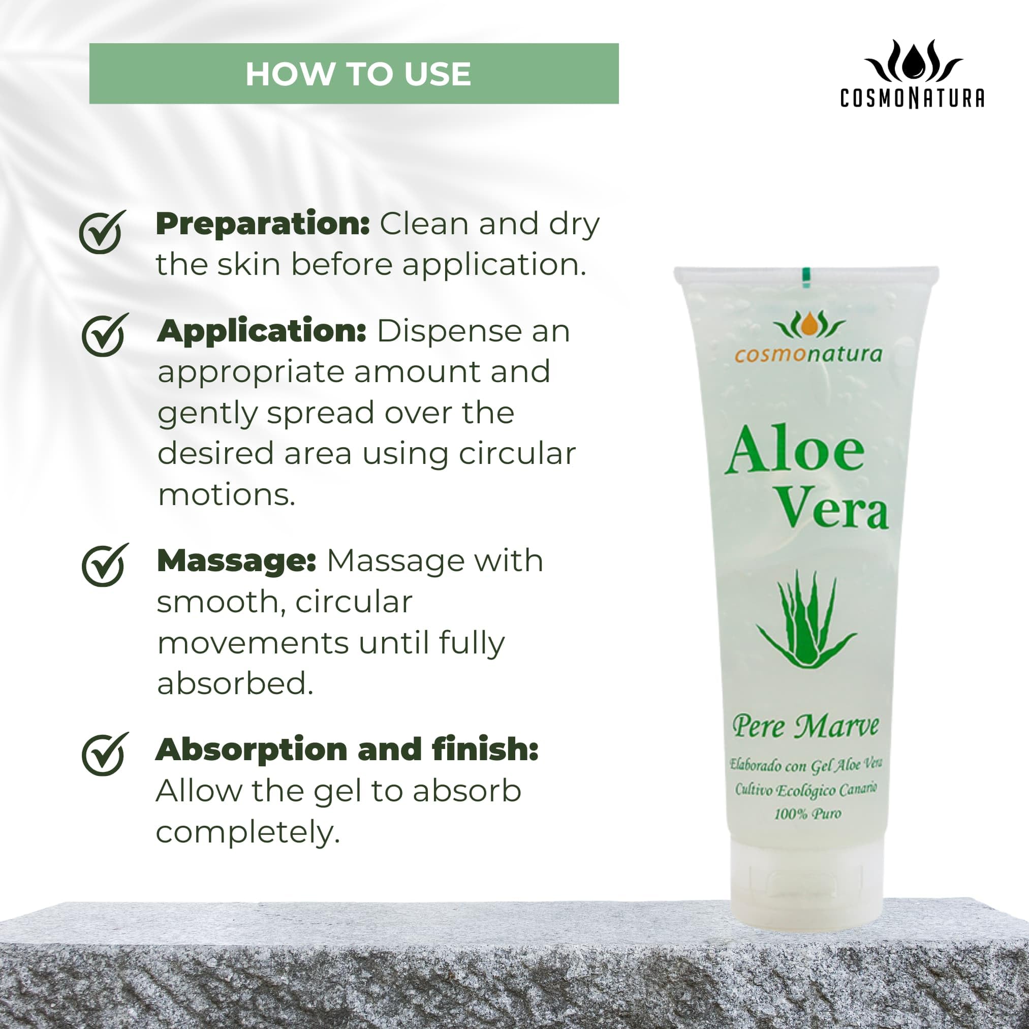 Pere Marve Aloe Vera Gel 100 Tube 250 ml x 3 : Amazon.ie