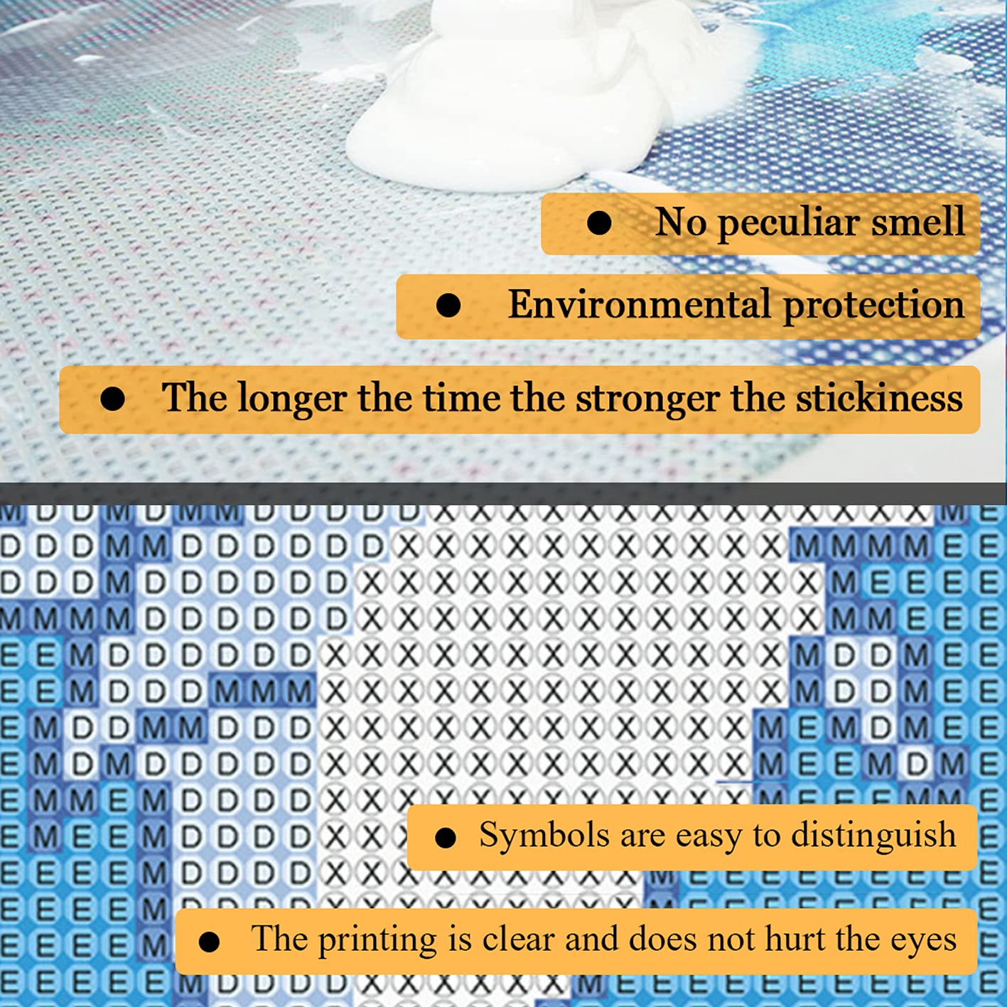 Carsilers Kit De Peinture à Strass Personnalisable - Kit Complet De