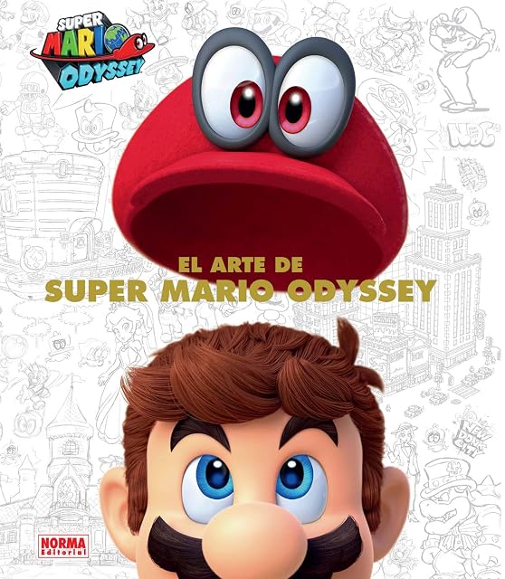 Portada de El Arte de Super Mario Odyssey