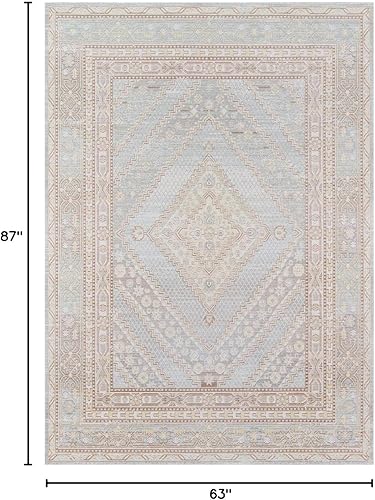 Miniatura 43 de Momeni Isabella Traditional Geometric Flat Weave Area Rug, 4 ft 0 in x 6 ft 0 in, Pink