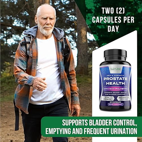 Miniatura 5 de Built by Nature Saw Palmetto para hombres – Extracto de suplemento para la salud de la próstata, sin OMG, sin gluten, apoya la salud de la próstata