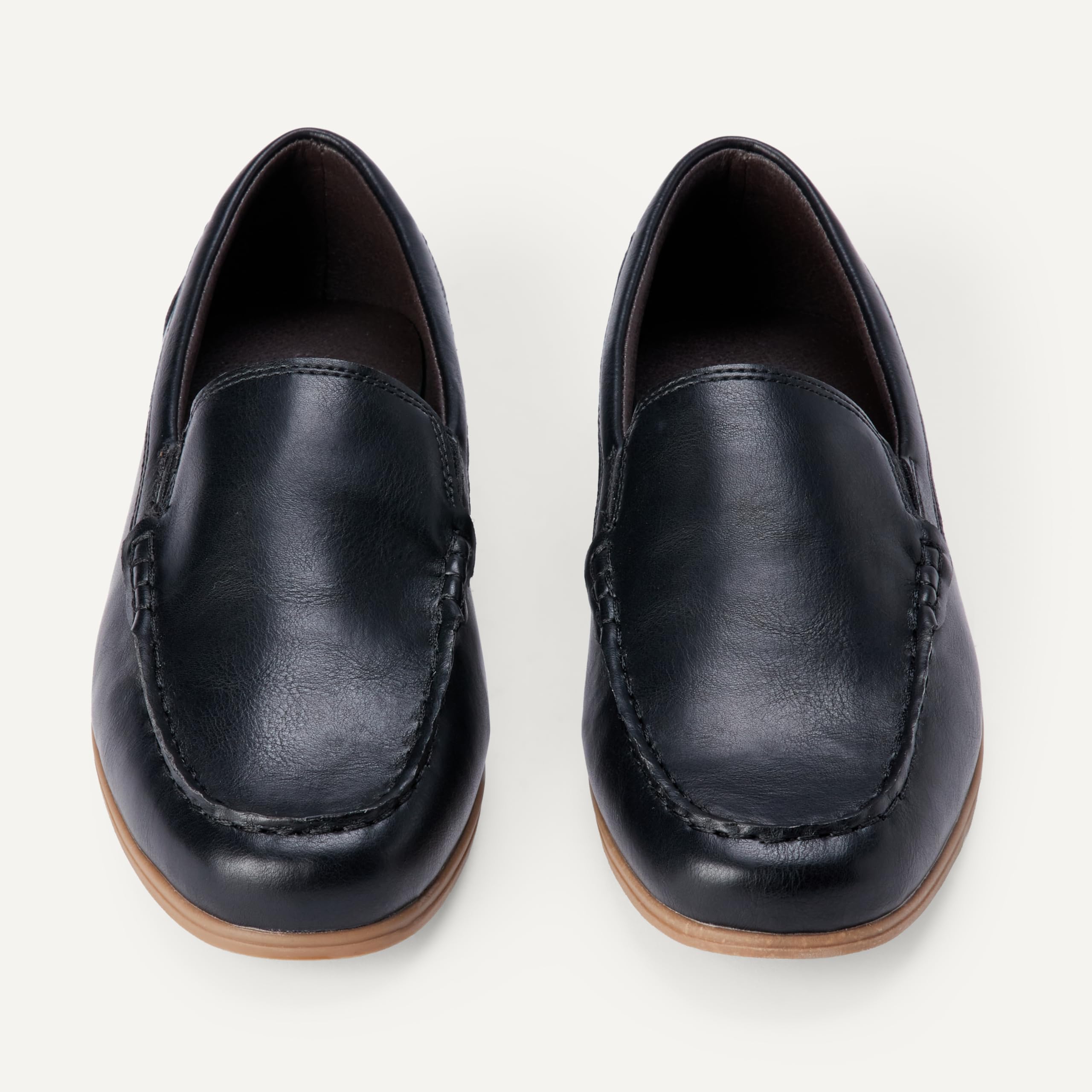 Amazon Essentials Boys' Slip-On Moc Toe Loafers with Memory Foam — view 4