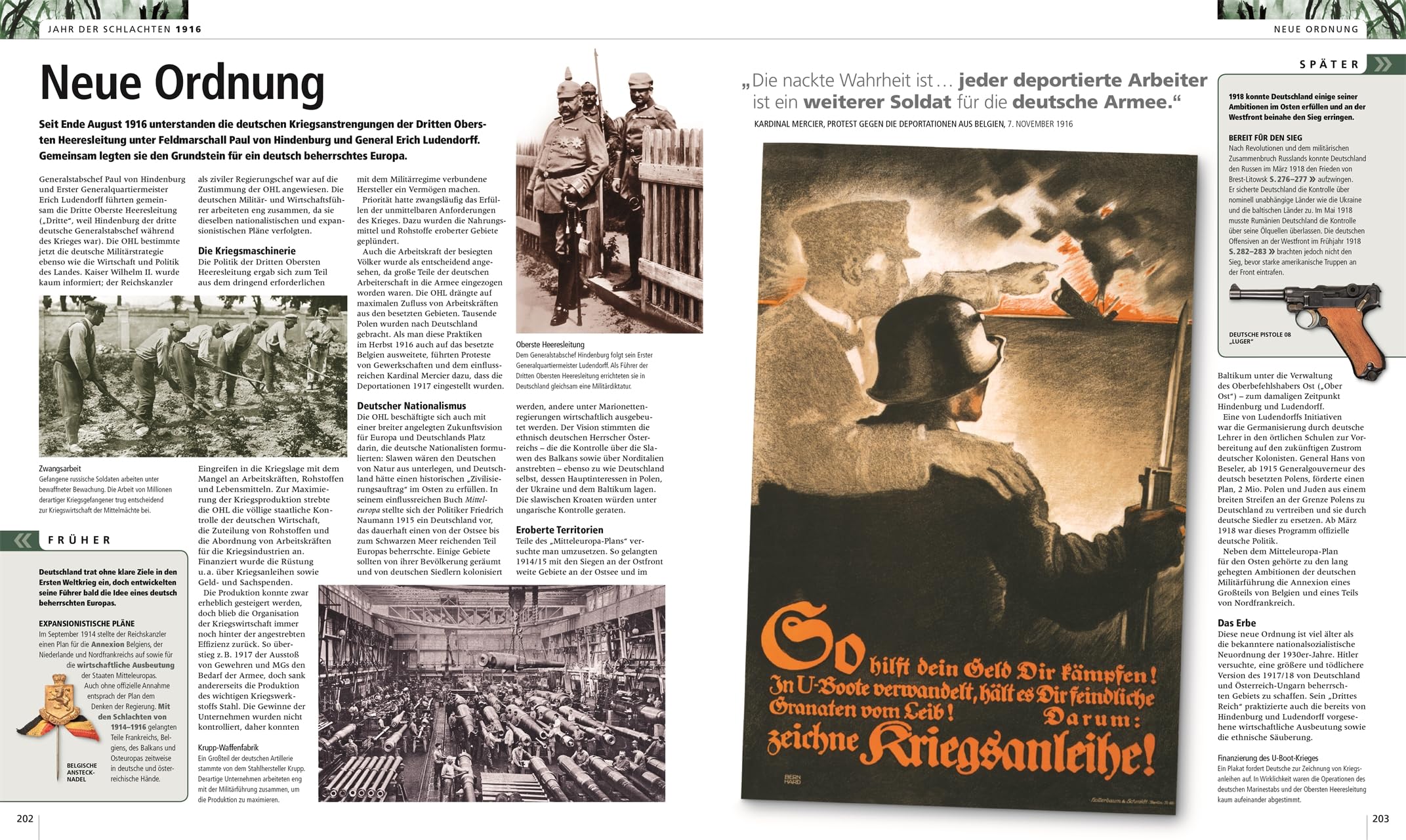 Der Erste Weltkrieg: Die visuelle Geschichte. Gesamtdarstellung des 1. Weltkrieges mit über 700 Fotos, Karten und Illustrationen