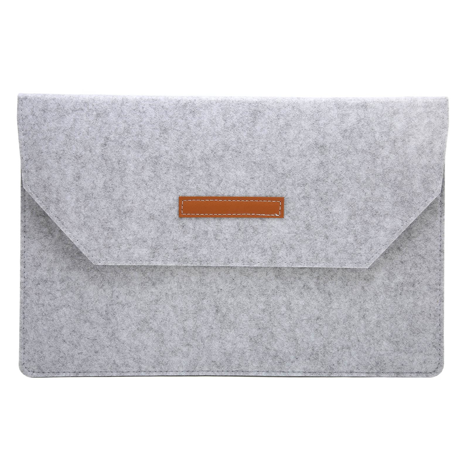 Felt Sleeve Felt Computer Case Eco-felt Vegan Leather Laptop Sleeve