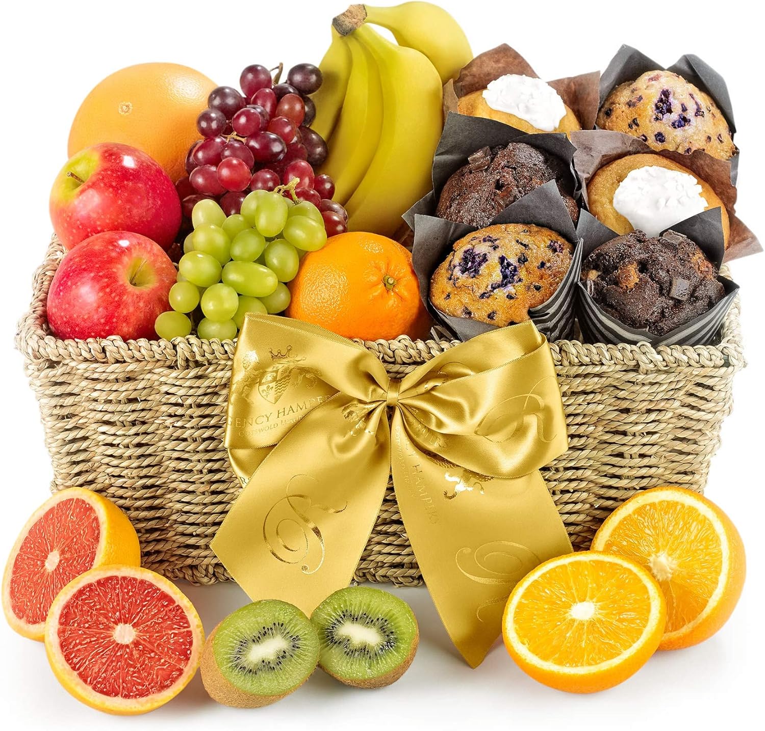 Fresh Fruit & Muffin Hamper Box Amazon.co.uk Grocery