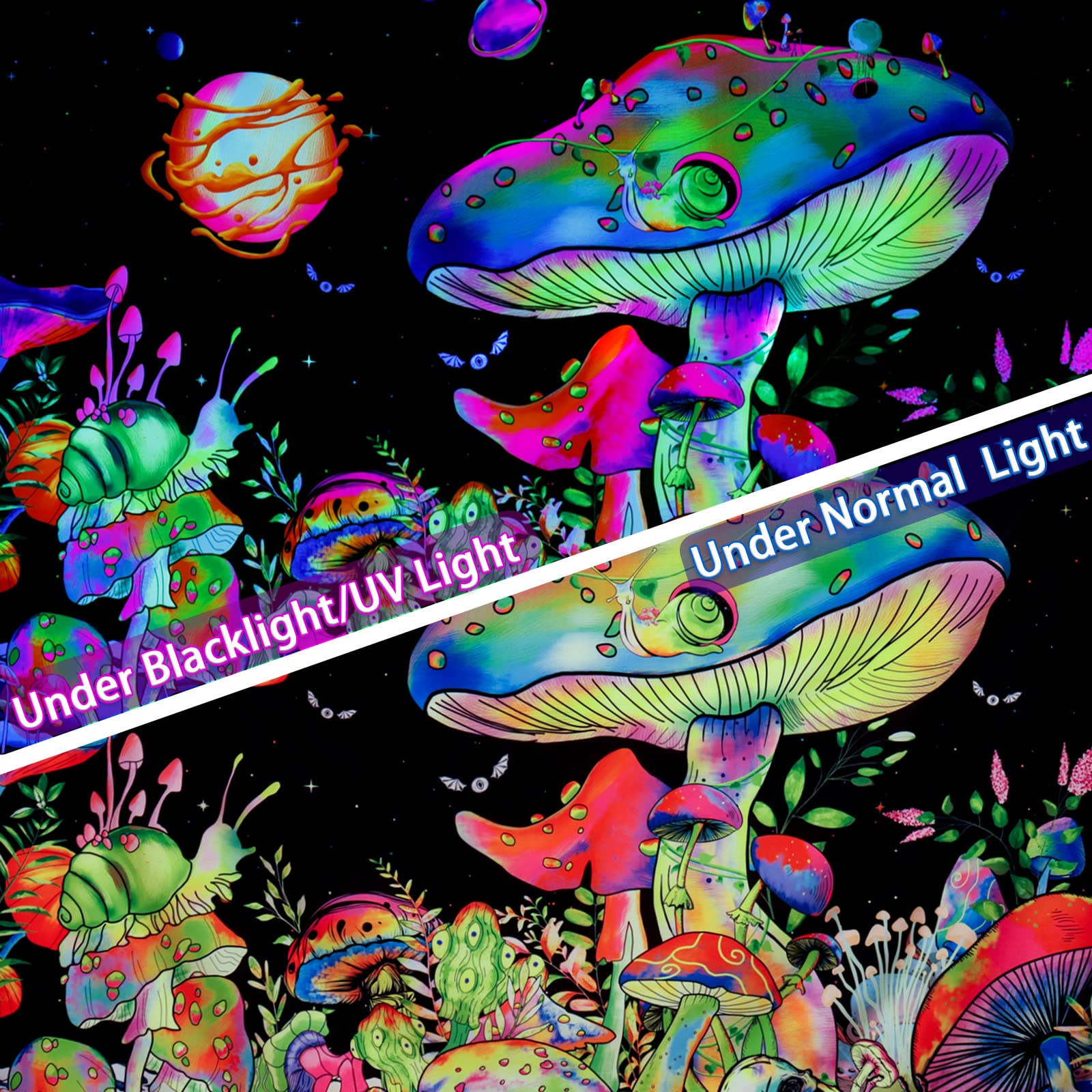 Trippy Mushroom Wallpaper 4k