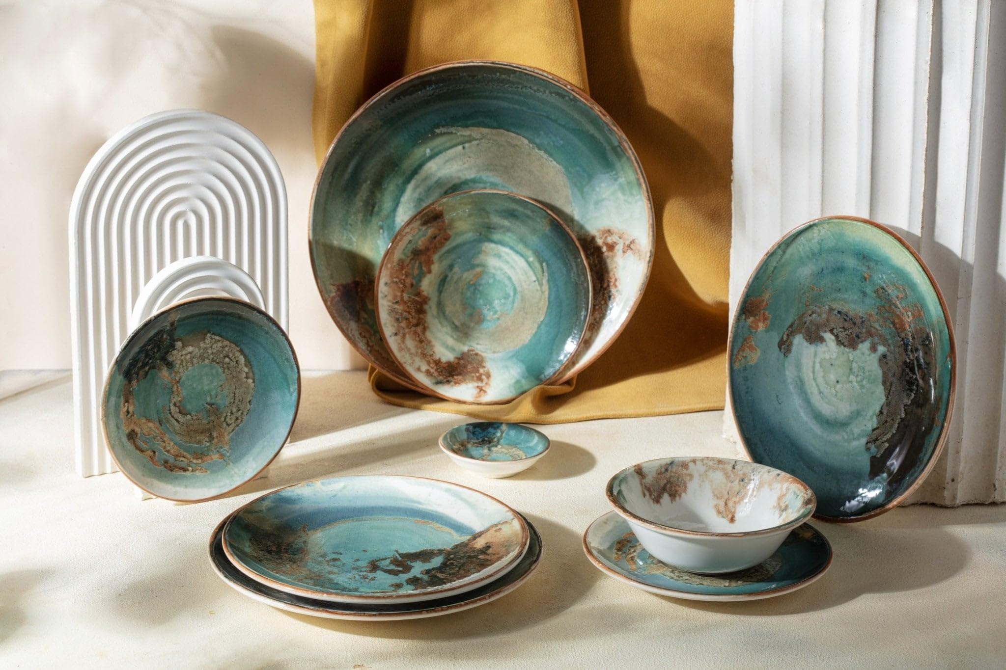 Bonna Servierschale - Futura - Porzellan - 19x11 cm - 4er Set