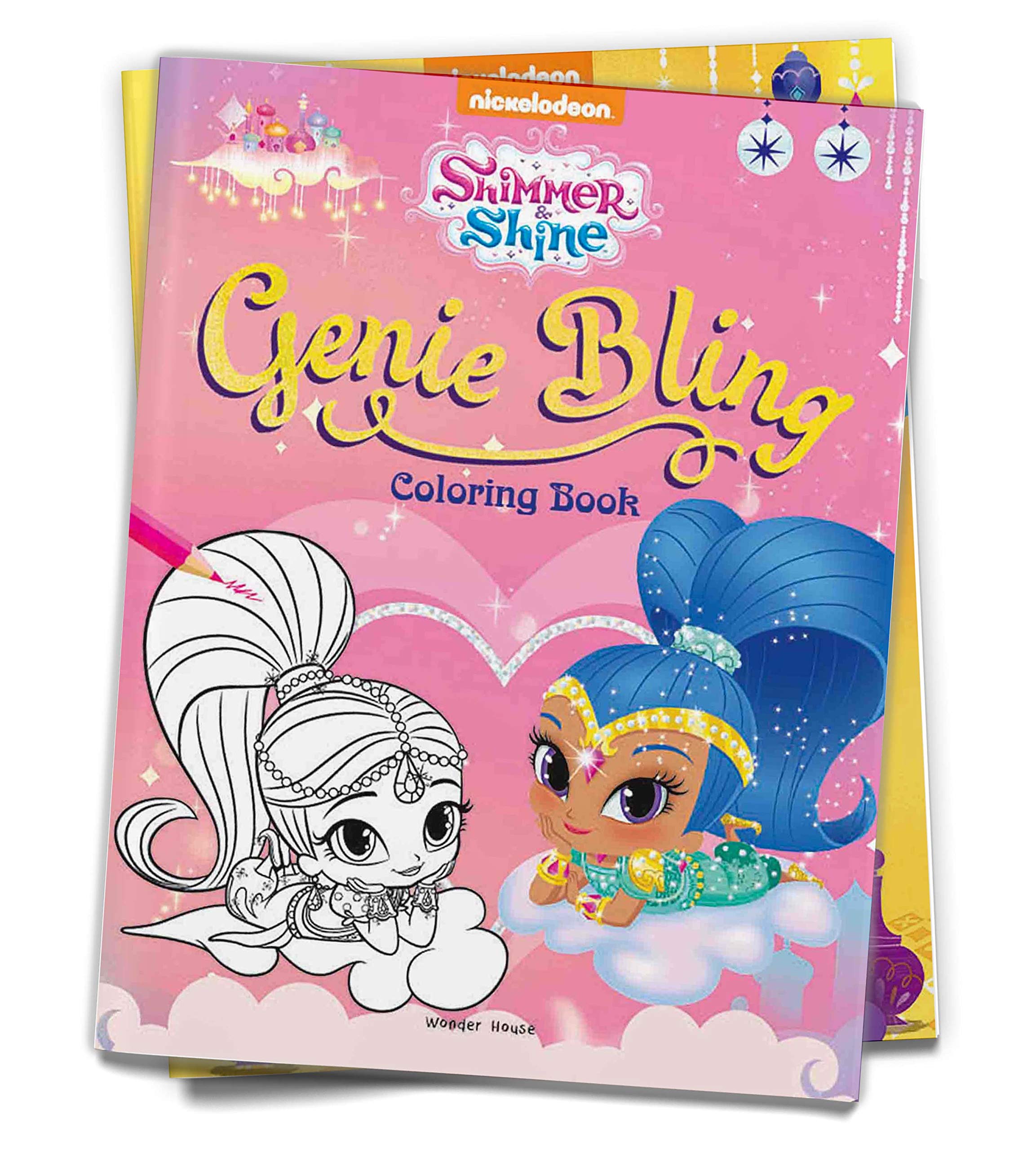 Wonder House Books Genie Bling: Coloring for Kids (Shimmer & Shine) Paperback