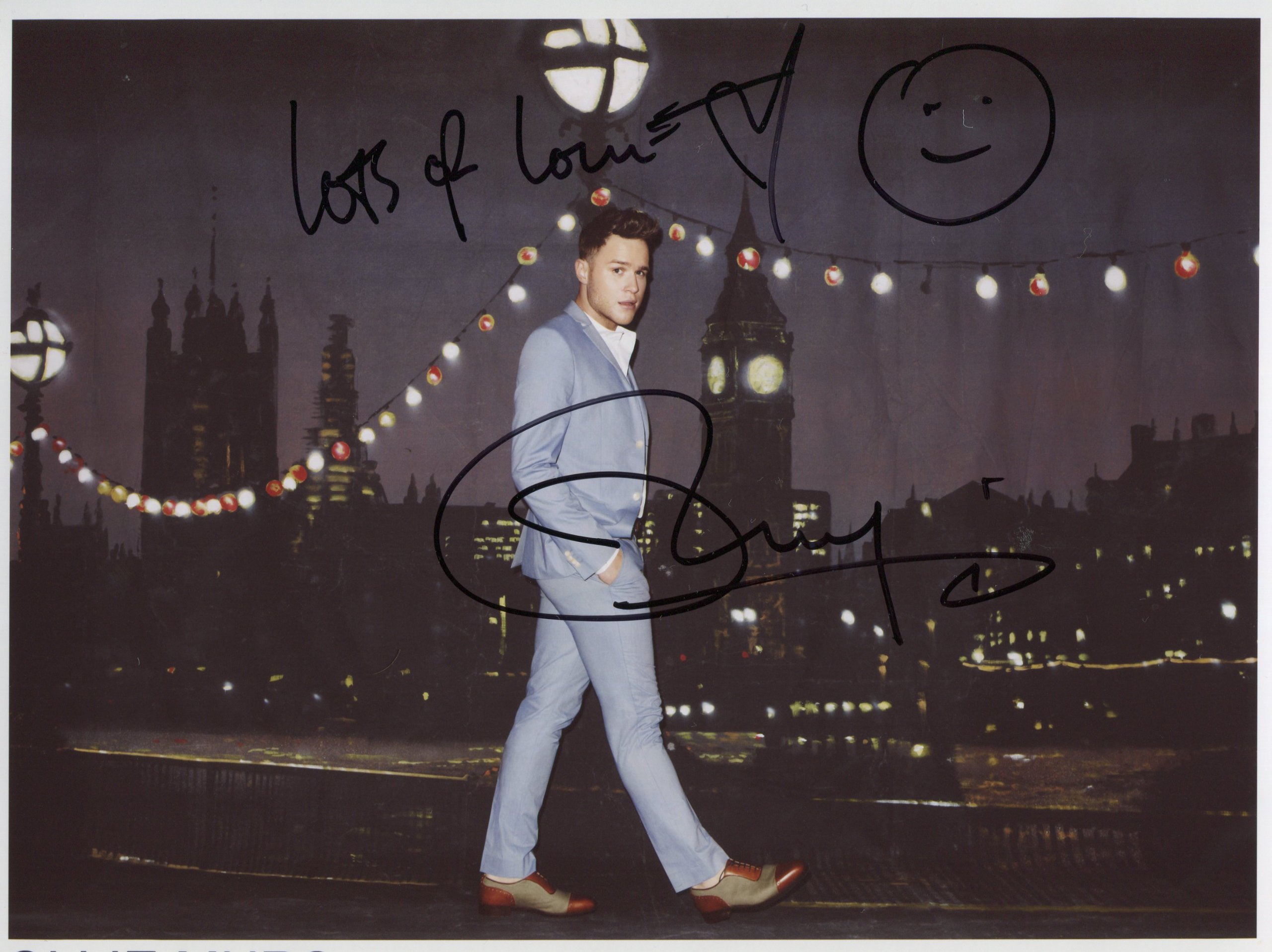 Olly Murs SIGNED Photo 1st Generation PRINT Ltd 150 + Certificate (5)