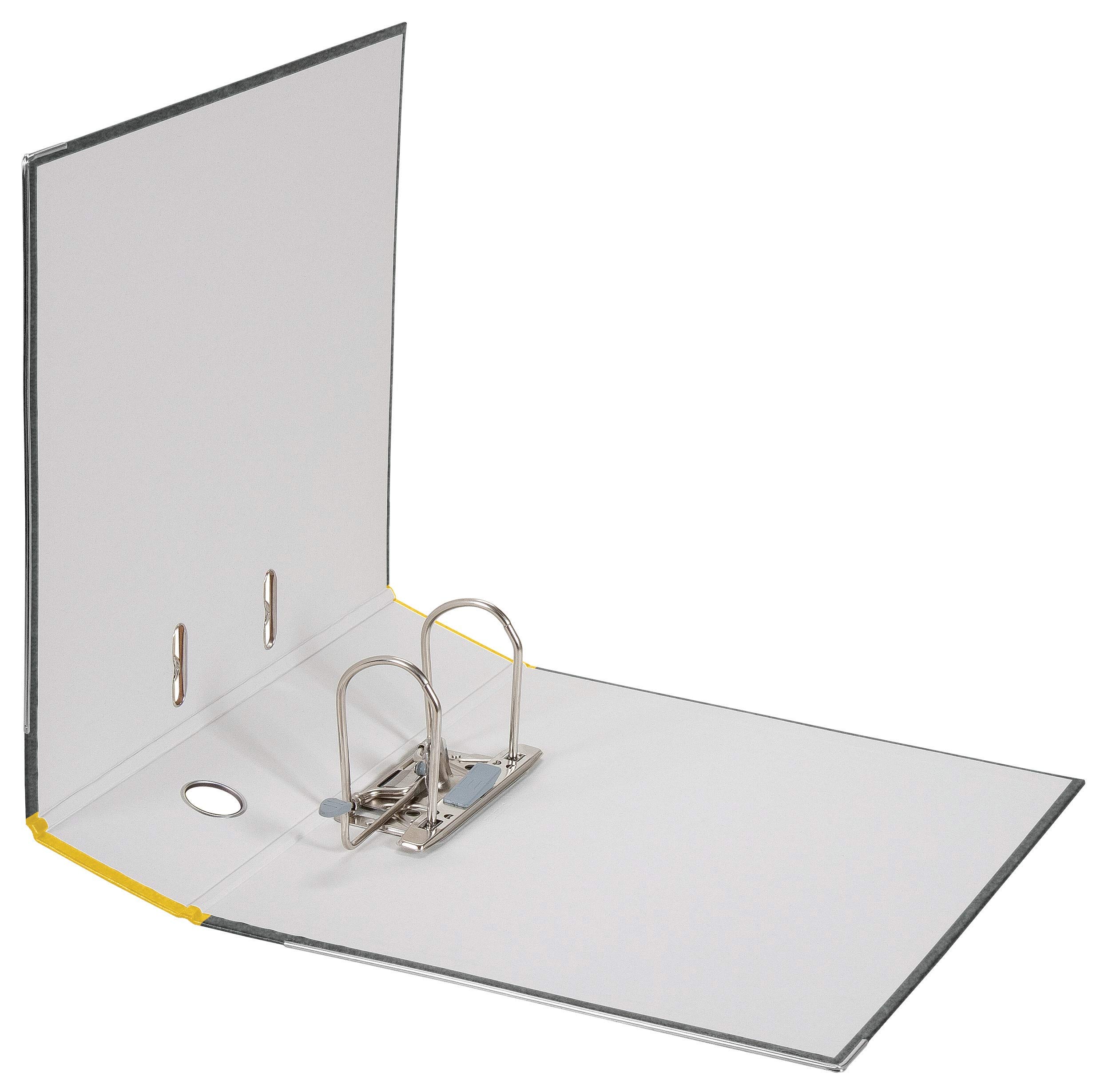Carpeta original Falken reciclada Cloud Marble fabricado en Alemania. Archivador DIN A4, 8 cm de ancho, fabricado en Alemania, azul Ángel Ángel 10 unidades de ancho amarillo
