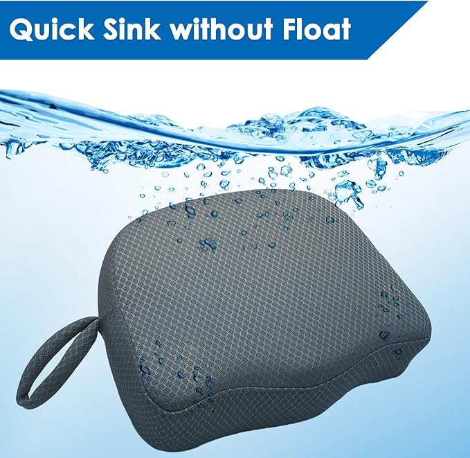 Asiento elevador para jacuzzi, 5 pulgadas, gris miniatura 5