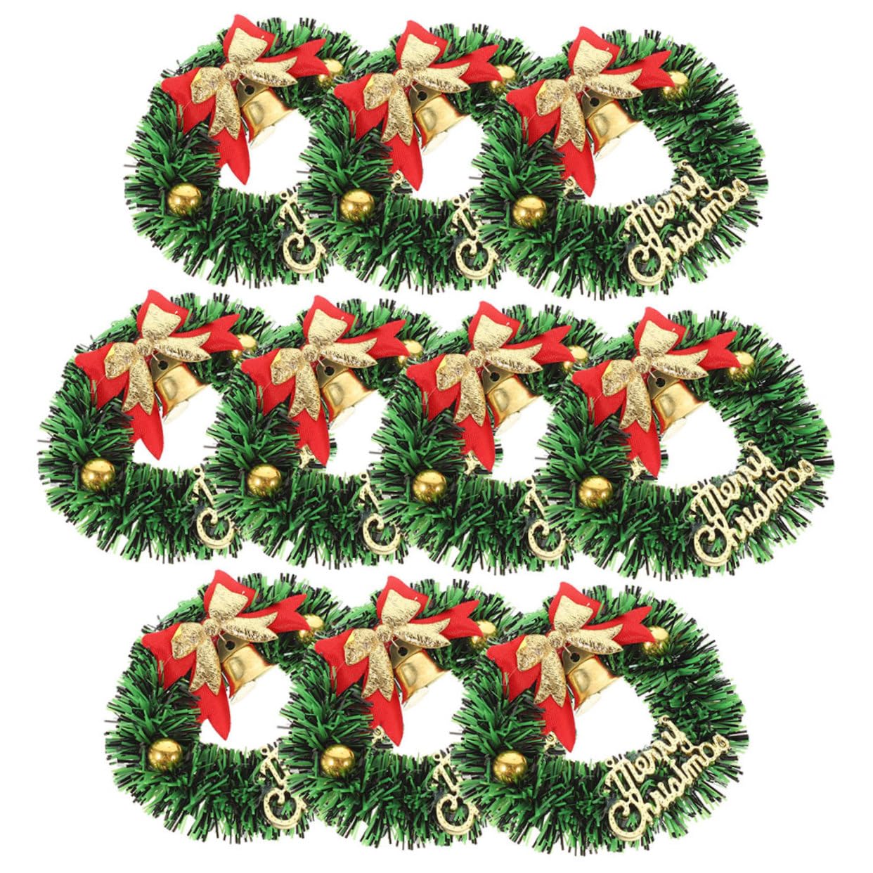 Mini Couronnes de Noël Créatives pour Sublimer vos Cartes de Vœux et Maquettes de Fêtes