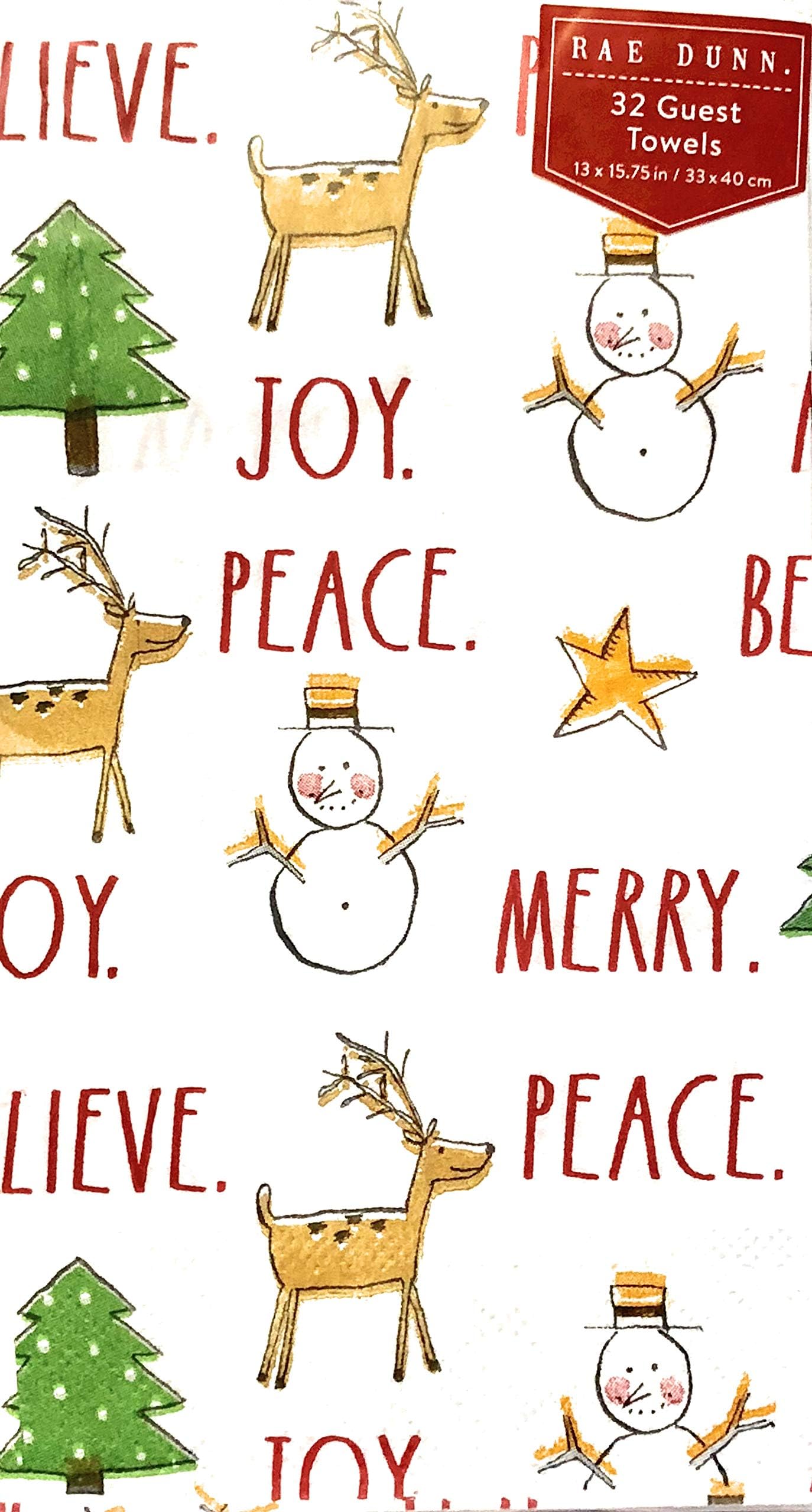 Christmas Guest Towels