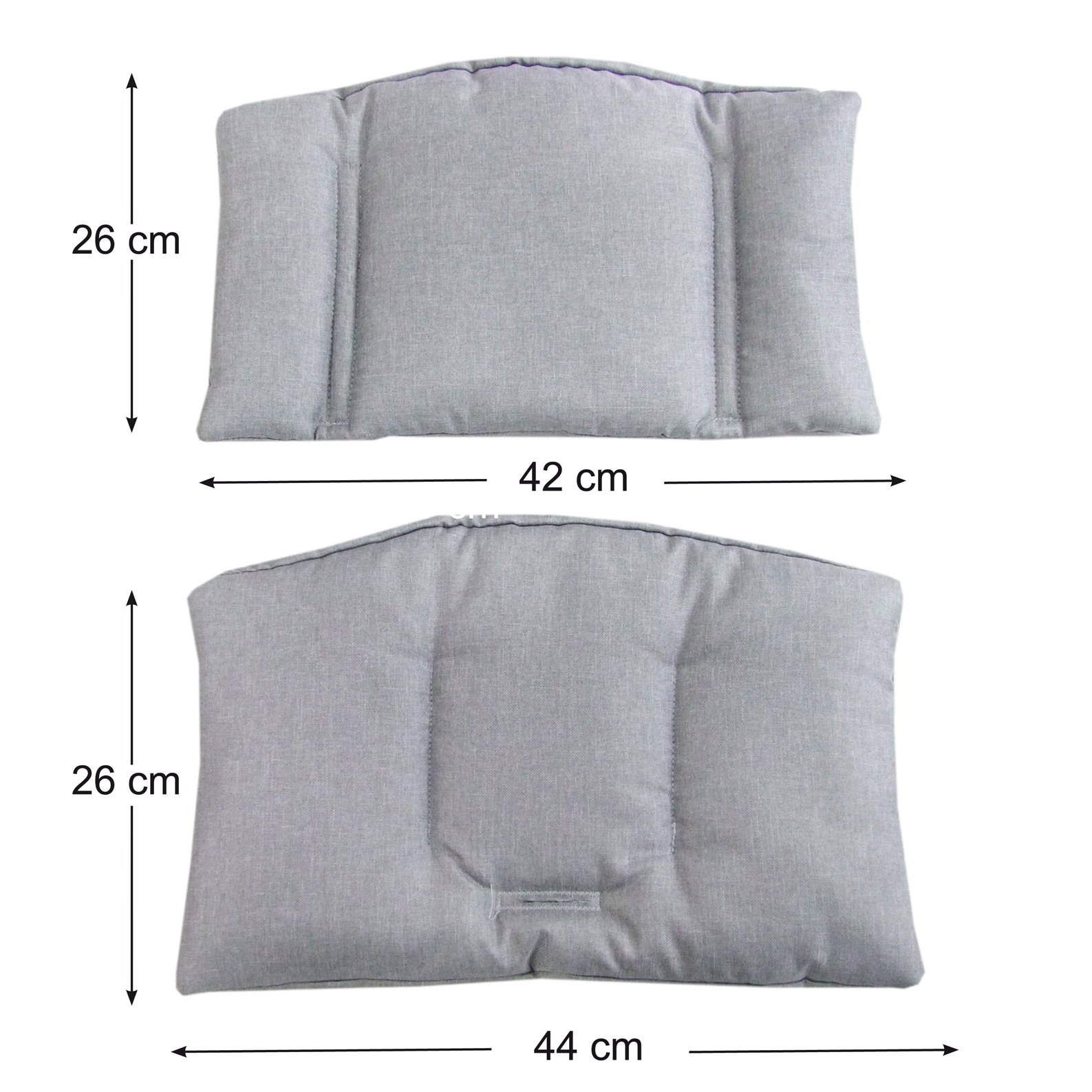 BAMBINIWELT - Fodera di ricambio per seggiolone, set di riduttori, compatibile con STOKKE Tripp Trapp Trapp per seggiolone (rosso mélange)