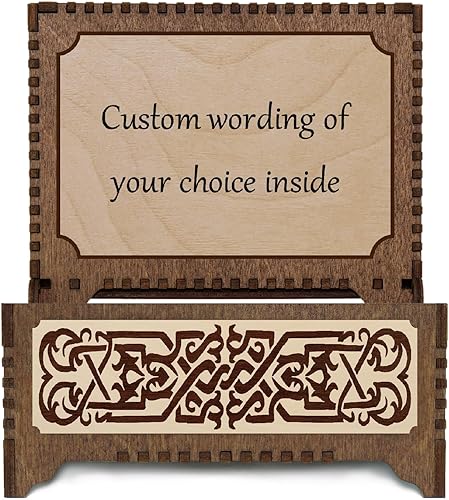 Miniatura 5 de Celtic Tree of Life - Caja de música MP3 personalizada, reproduce cualquier canción, impresión de fotos personalizada y texto en el interior