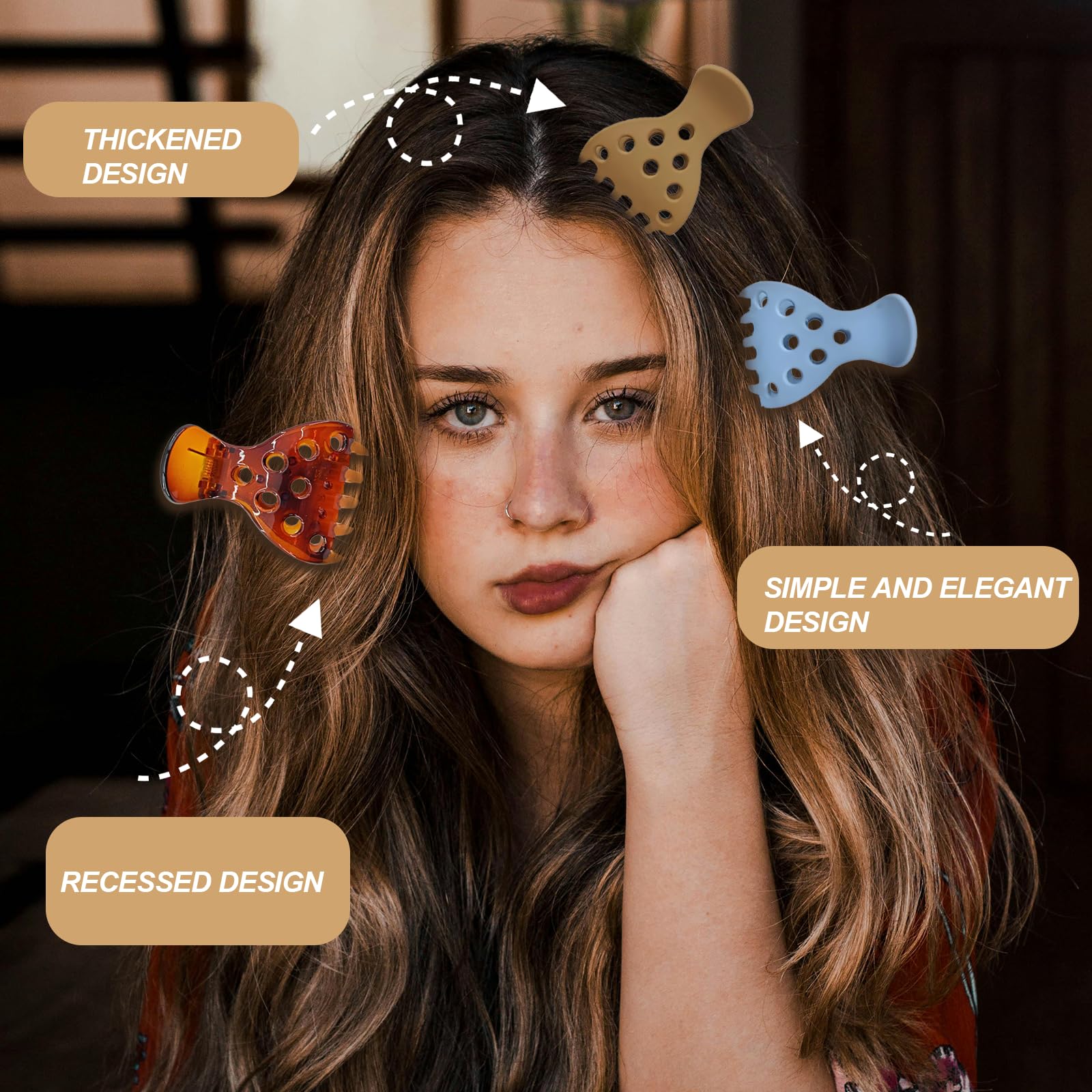 Root Riser Hair Clips Snapklik.com : Hair Root Lift Hair Clips 12 Different For Voluminous ...