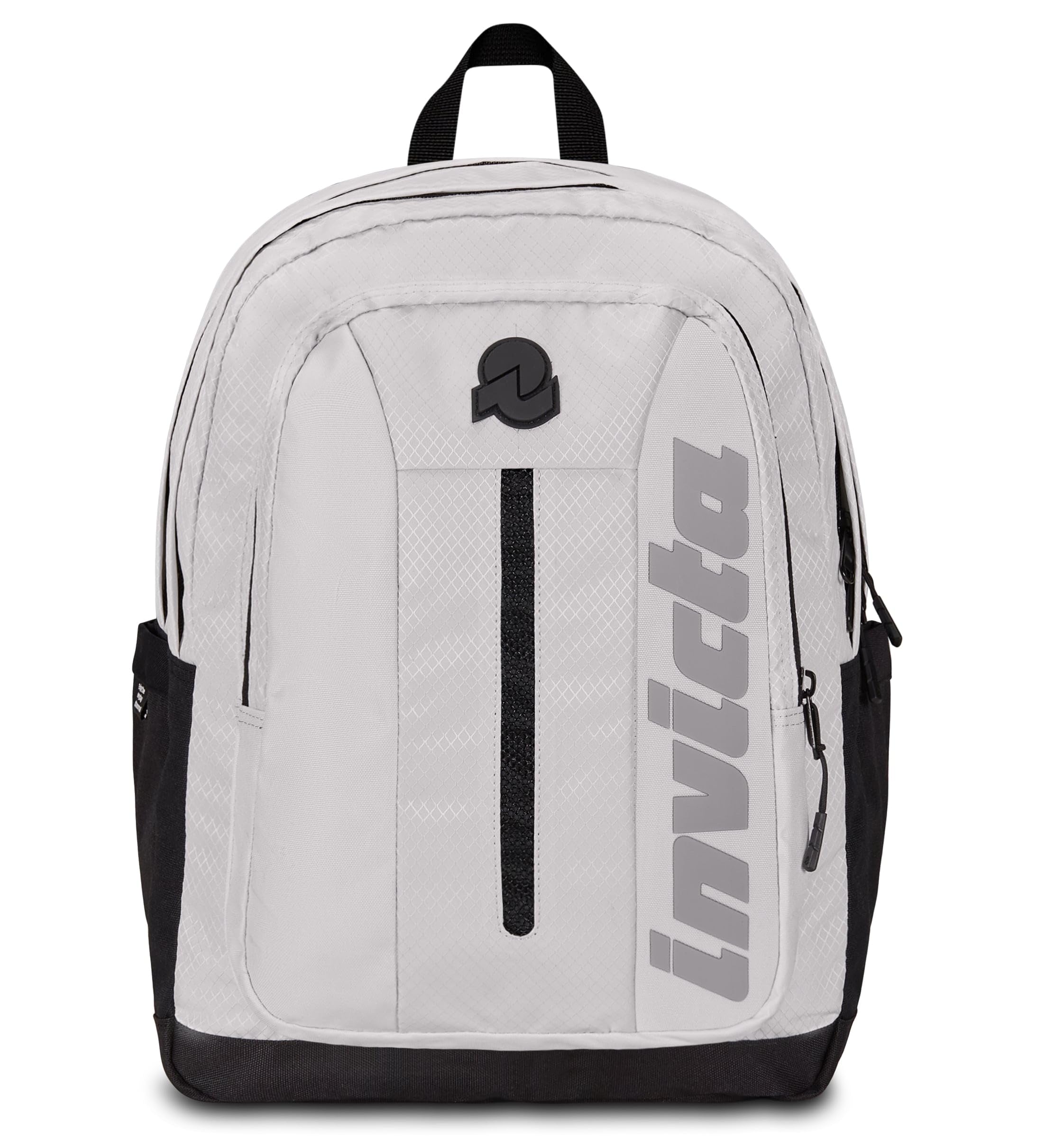 Invicta Jelek Schulranzen, Daypack, Tagesrucksack, Rucksack mit Trinkflaschenfach, Laptopfach, Extra Platz - 38 LT - Unisex, für Schule, Sport und Freizeit, Uni, Mädchen Jungen