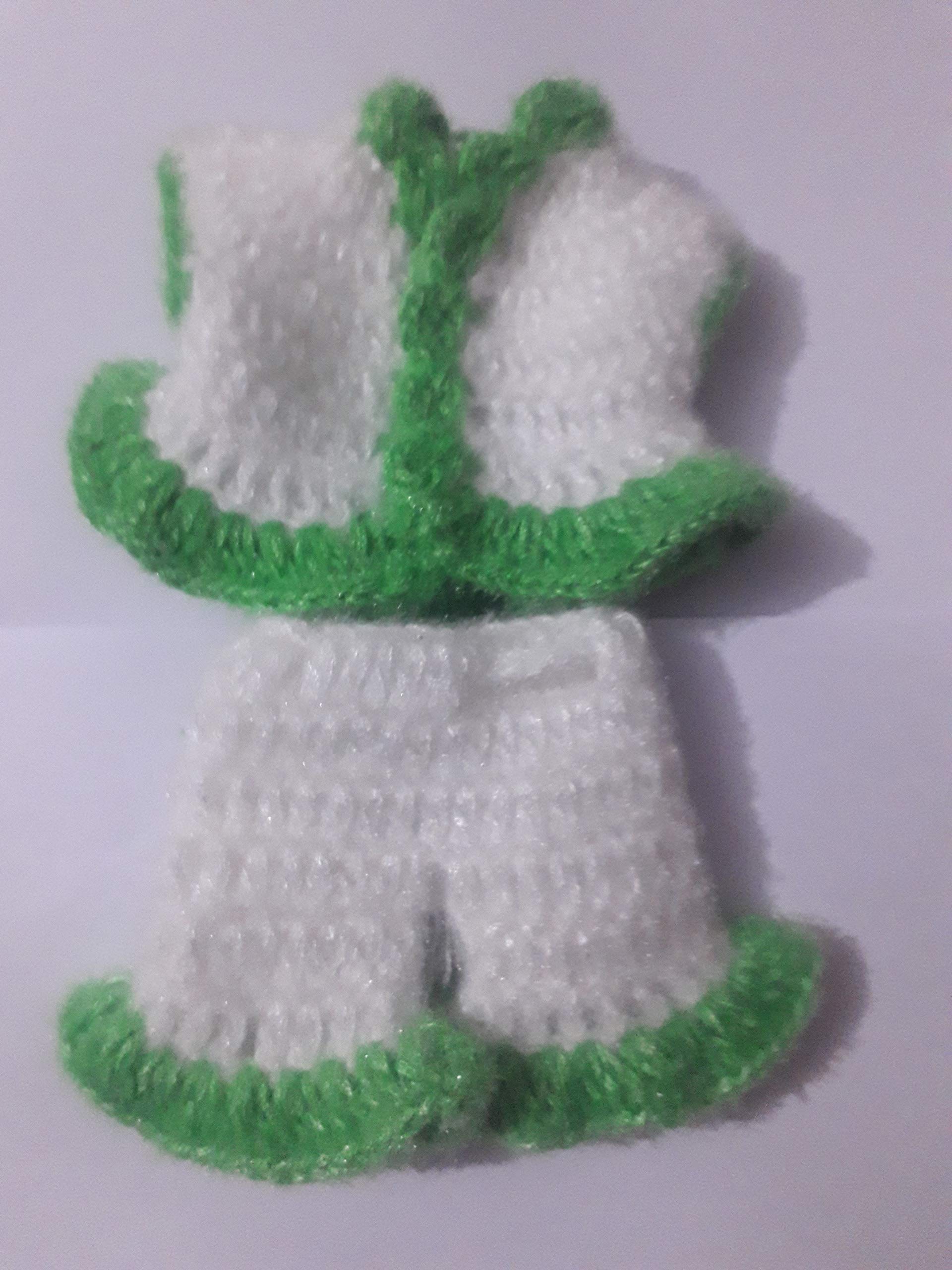 trading365 kanha ji Woolen Night Dress Laddu Gopal Krishna ji murlidhar god poshak Multicolor (Size 3,4)