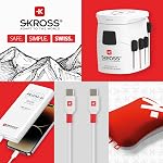 Skross Adaptateur de voyage Europe à UK Terre [SKR1500230]
