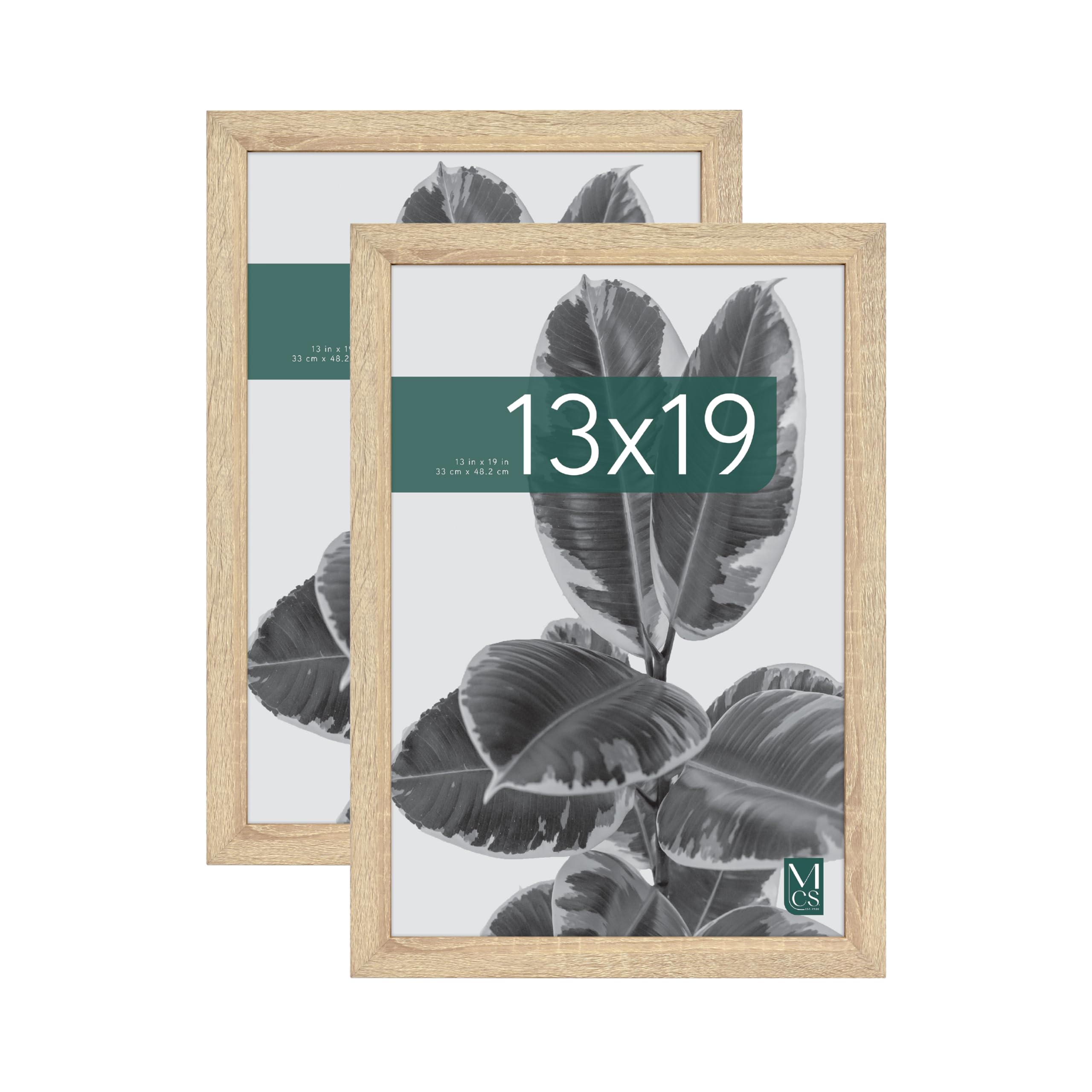 MCS Studio Gallery Frame Natural Woodgrain Photo Frame, 1-Pack