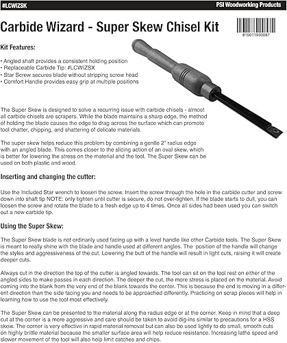 Miniatura 5 de Cincel de carburo LCWIZSK Super Skew