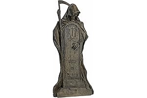 Design Toscano Rest in Pieces Grim Reaper Halloween Tombstone Gothic Decor Garden...