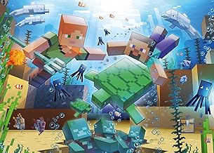 Ravensburger Minecraft Mosaic 1000 Piece Jigsaw Puzzles - Gifts for Boys, Girls and Adults Age 12 Years Up