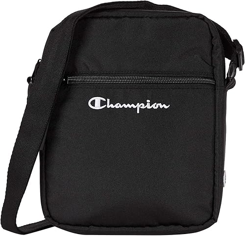 Champion Asher X-body - Riñonera unisex para adultos, color negro, talla única de EE. UU, Negro -